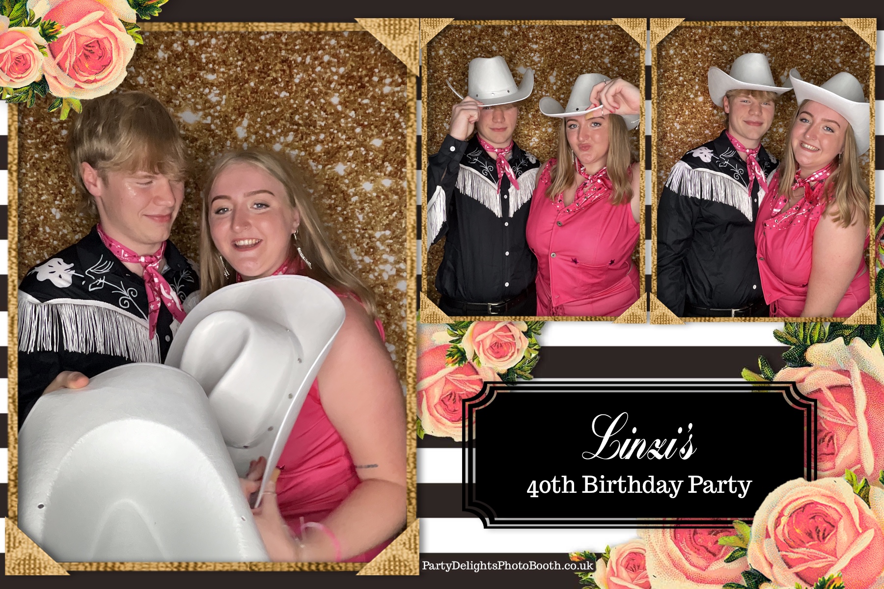 Linzis 40th birthday | View more photos from the event at gallery.partydelightsphotobooth.co.uk/u/PartyDelightsPhotoBooth/Linzis-40th-birthday