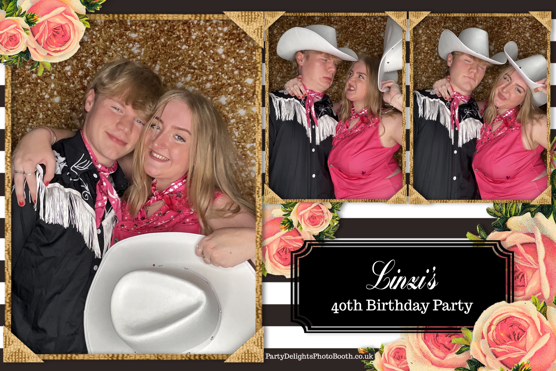 Linzis 40th birthday | View more photos from the event at gallery.partydelightsphotobooth.co.uk/u/PartyDelightsPhotoBooth/Linzis-40th-birthday