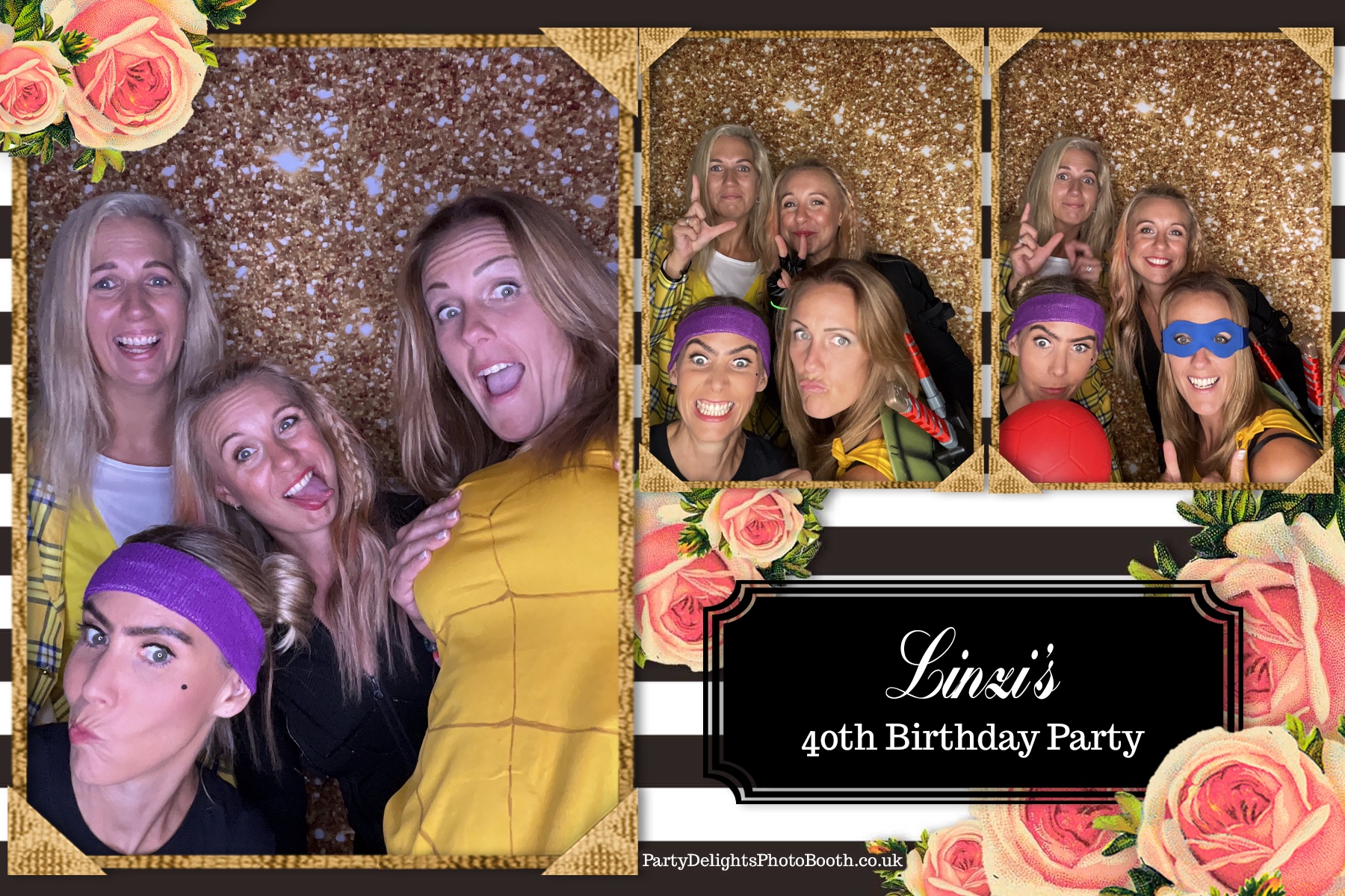 Linzis 40th birthday | View more photos from the event at gallery.partydelightsphotobooth.co.uk/u/PartyDelightsPhotoBooth/Linzis-40th-birthday
