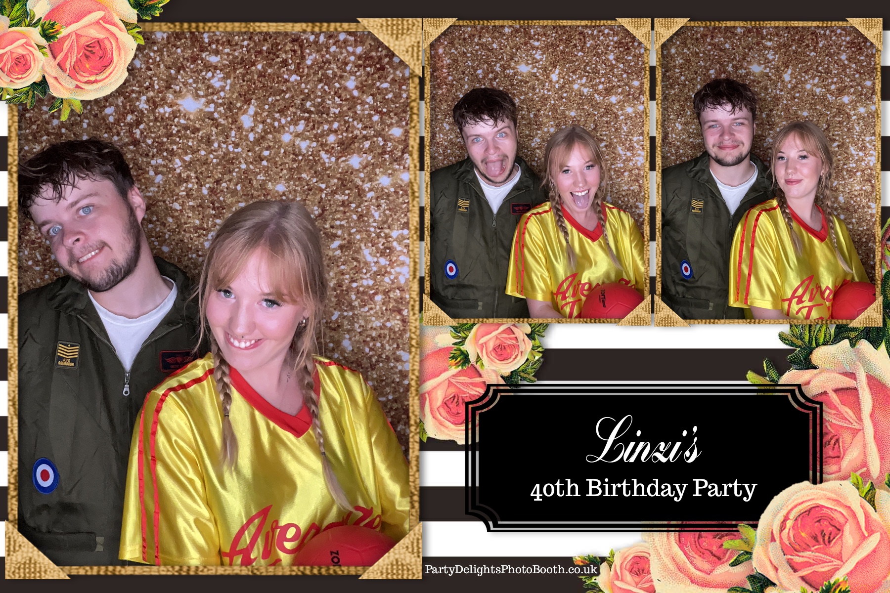 Linzis 40th birthday | View more photos from the event at gallery.partydelightsphotobooth.co.uk/u/PartyDelightsPhotoBooth/Linzis-40th-birthday