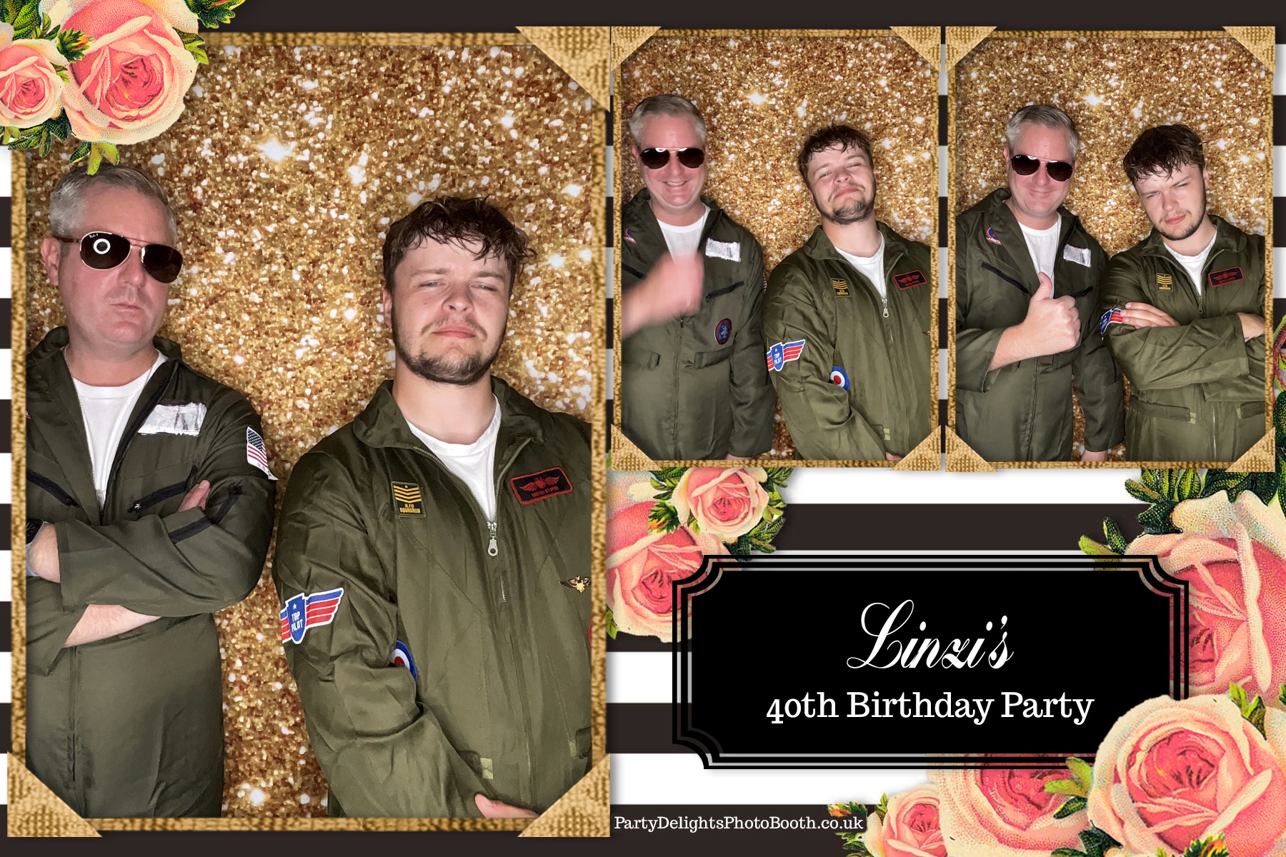 Linzis 40th birthday | View more photos from the event at gallery.partydelightsphotobooth.co.uk/u/PartyDelightsPhotoBooth/Linzis-40th-birthday