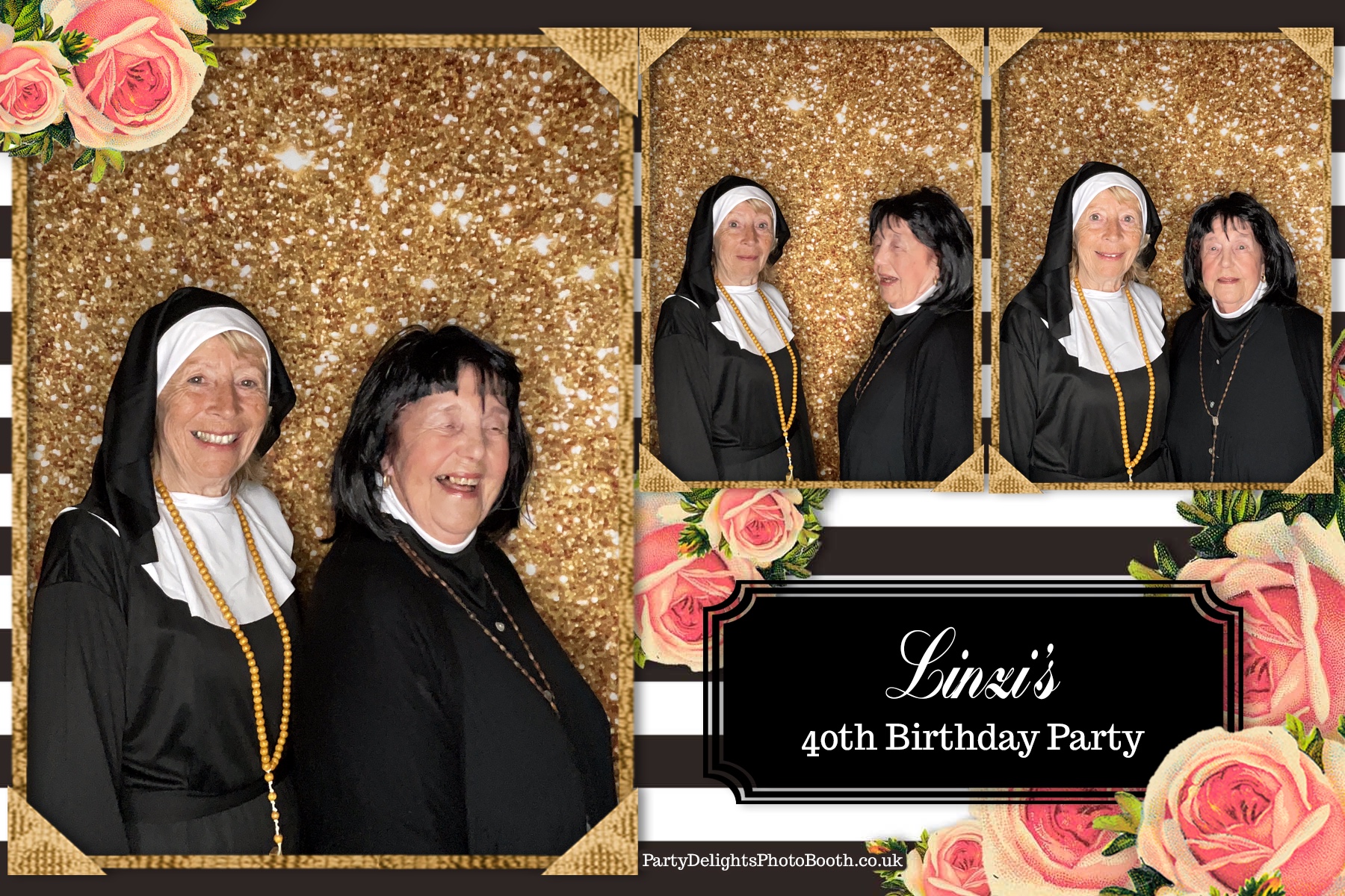 Linzis 40th birthday | View more photos from the event at gallery.partydelightsphotobooth.co.uk/u/PartyDelightsPhotoBooth/Linzis-40th-birthday