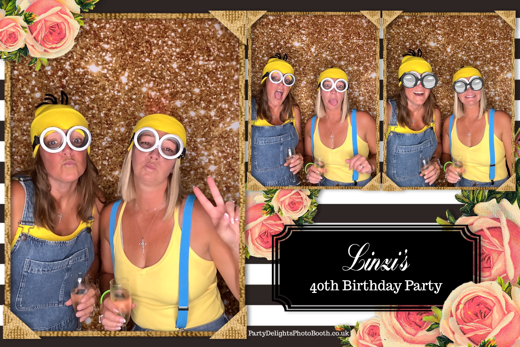 Linzis 40th birthday | View more photos from the event at gallery.partydelightsphotobooth.co.uk/u/PartyDelightsPhotoBooth/Linzis-40th-birthday