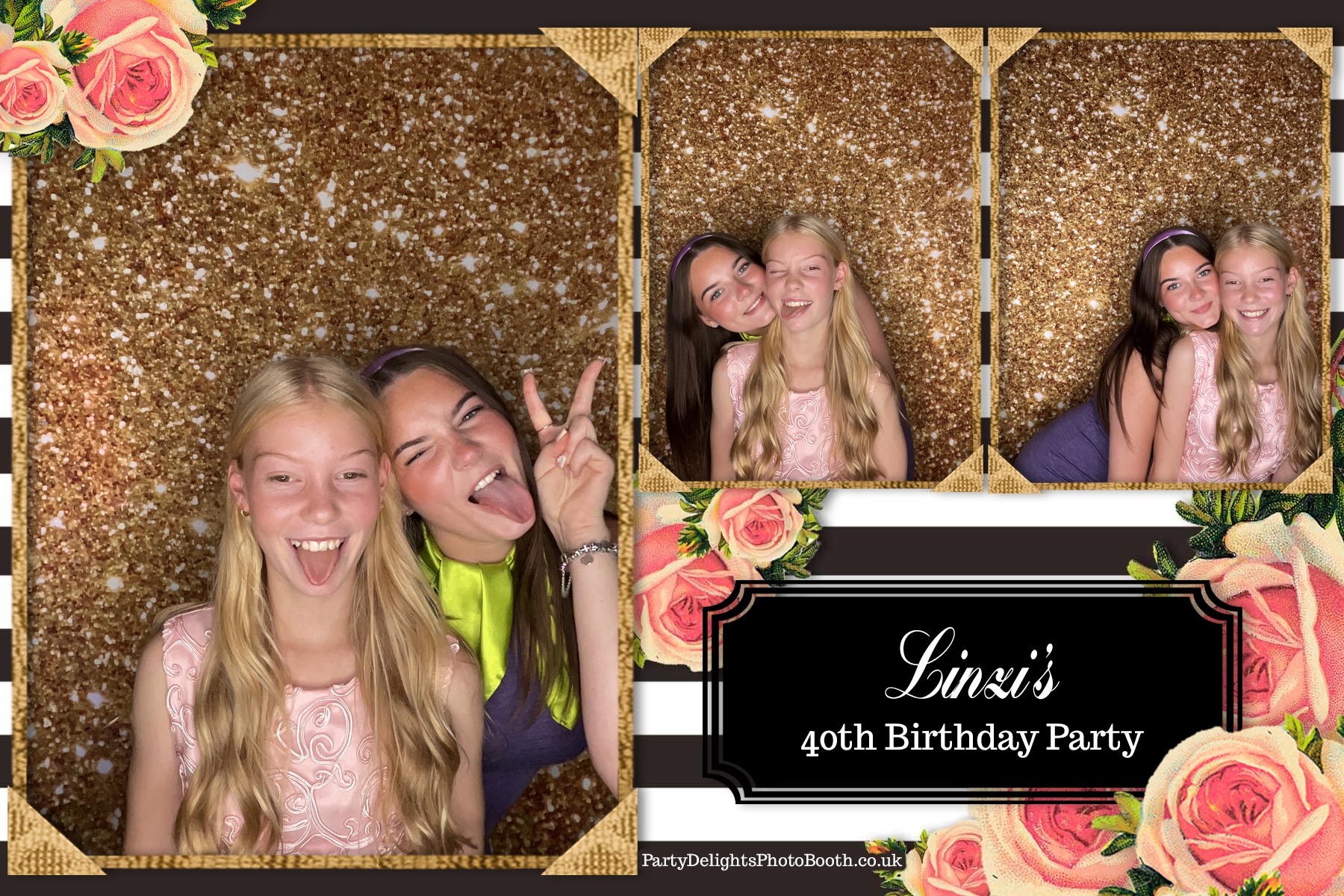 Linzis 40th birthday | View more photos from the event at gallery.partydelightsphotobooth.co.uk/u/PartyDelightsPhotoBooth/Linzis-40th-birthday