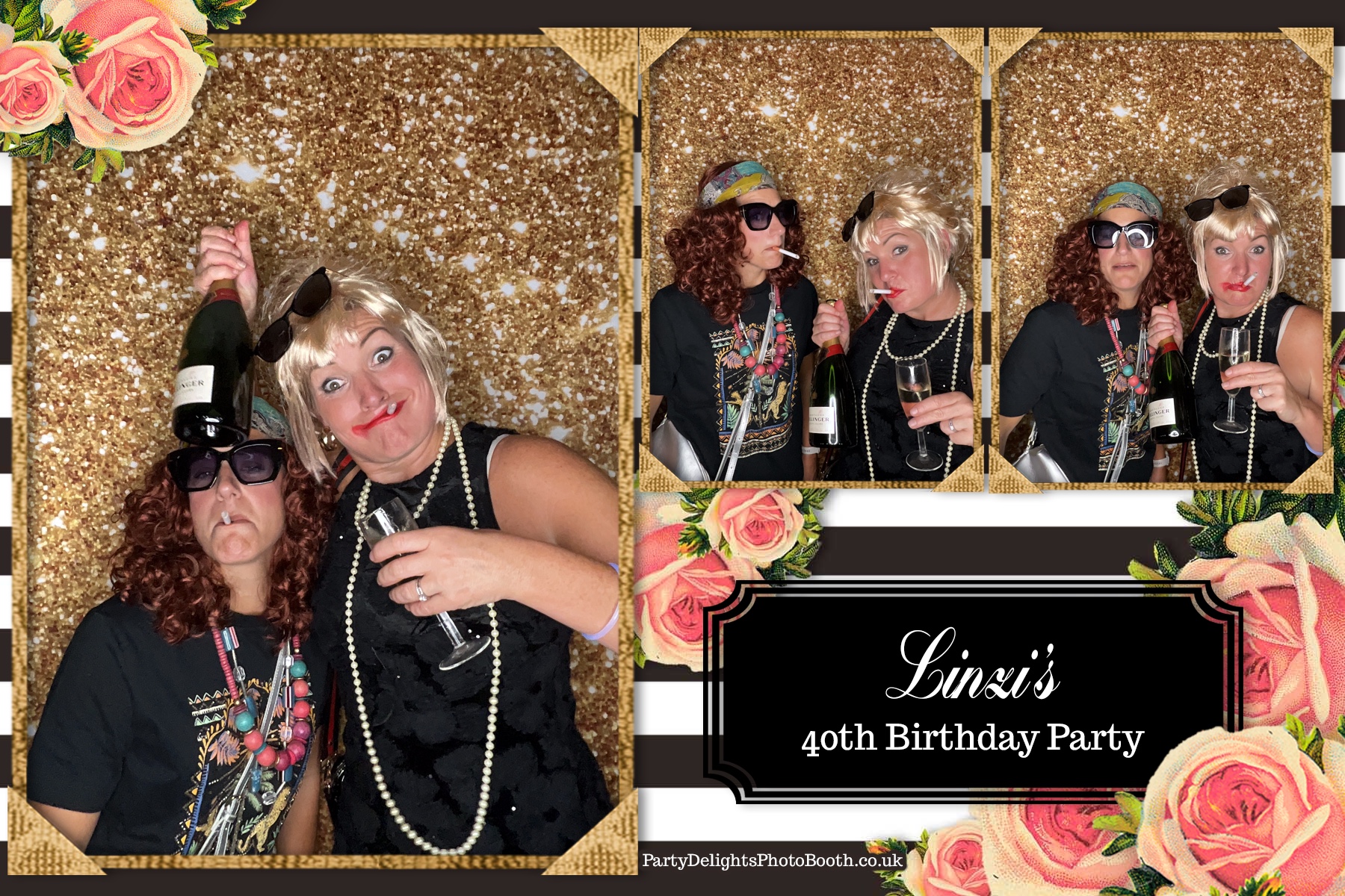 Linzis 40th birthday | View more photos from the event at gallery.partydelightsphotobooth.co.uk/u/PartyDelightsPhotoBooth/Linzis-40th-birthday