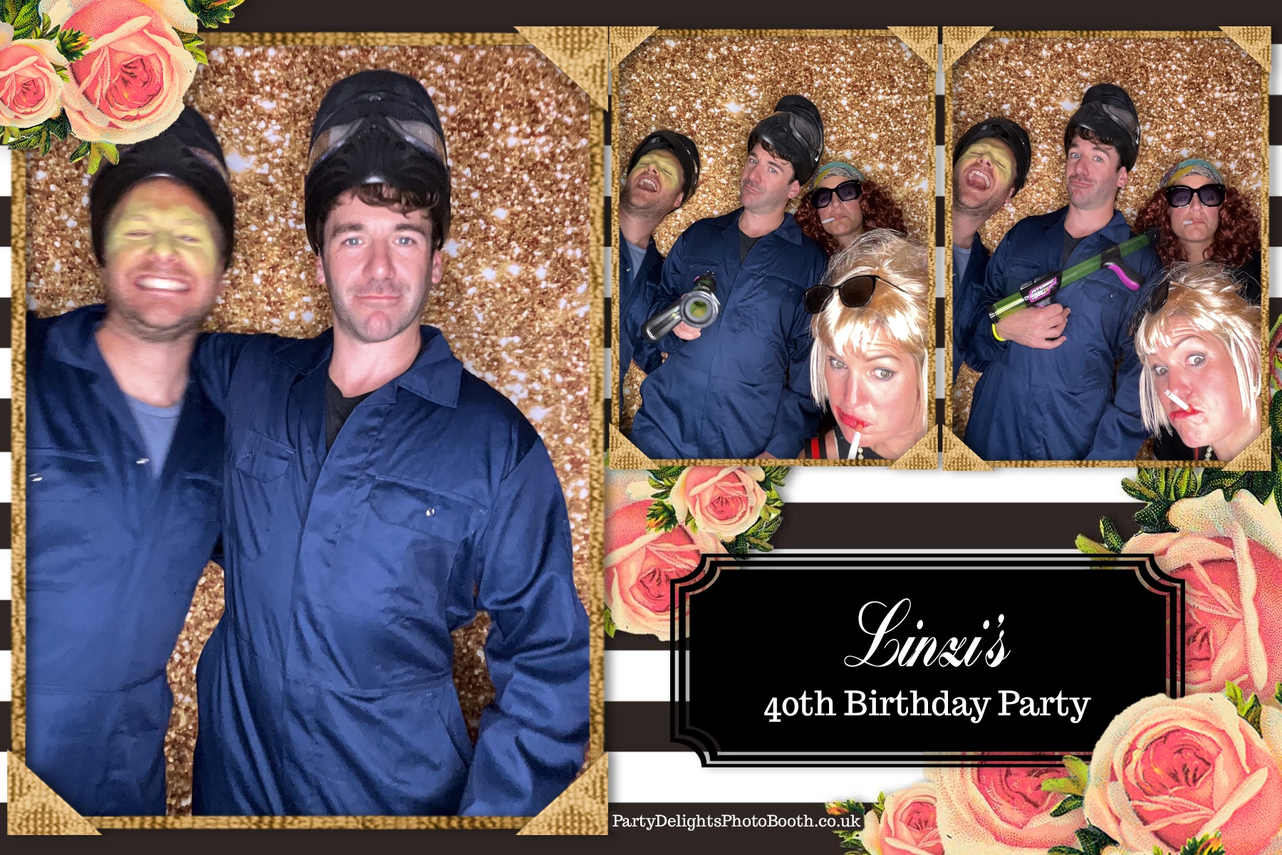 Linzis 40th birthday | View more photos from the event at gallery.partydelightsphotobooth.co.uk/u/PartyDelightsPhotoBooth/Linzis-40th-birthday