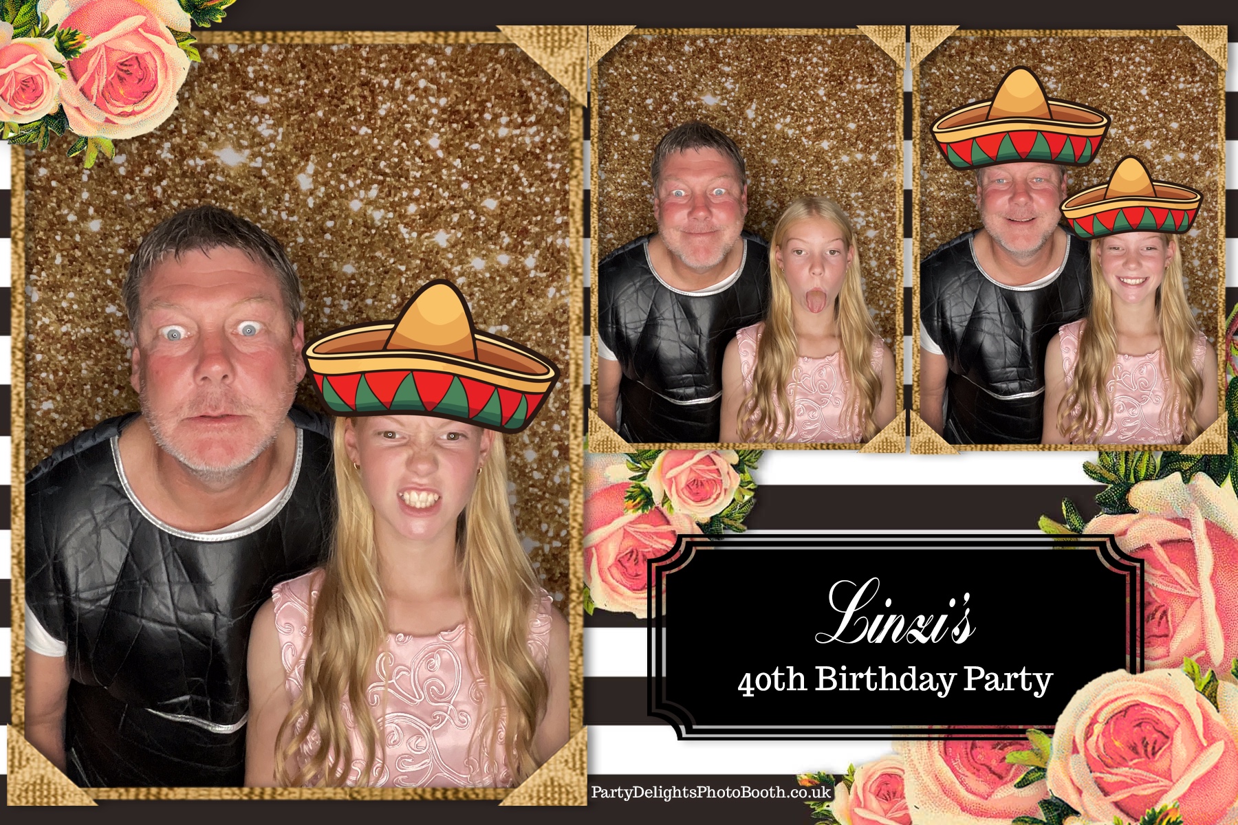 Linzis 40th birthday | View more photos from the event at gallery.partydelightsphotobooth.co.uk/u/PartyDelightsPhotoBooth/Linzis-40th-birthday