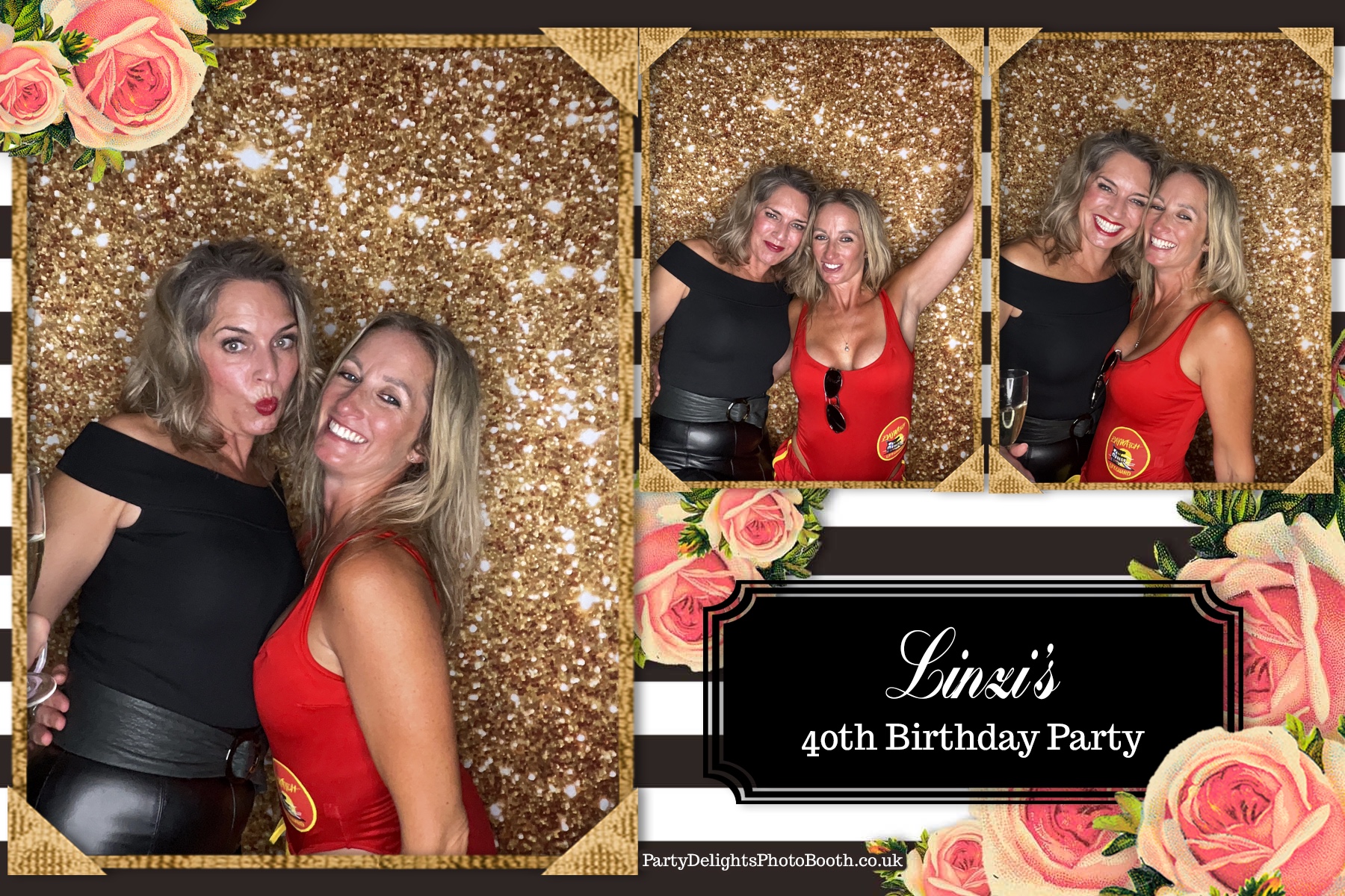 Linzis 40th birthday | View more photos from the event at gallery.partydelightsphotobooth.co.uk/u/PartyDelightsPhotoBooth/Linzis-40th-birthday