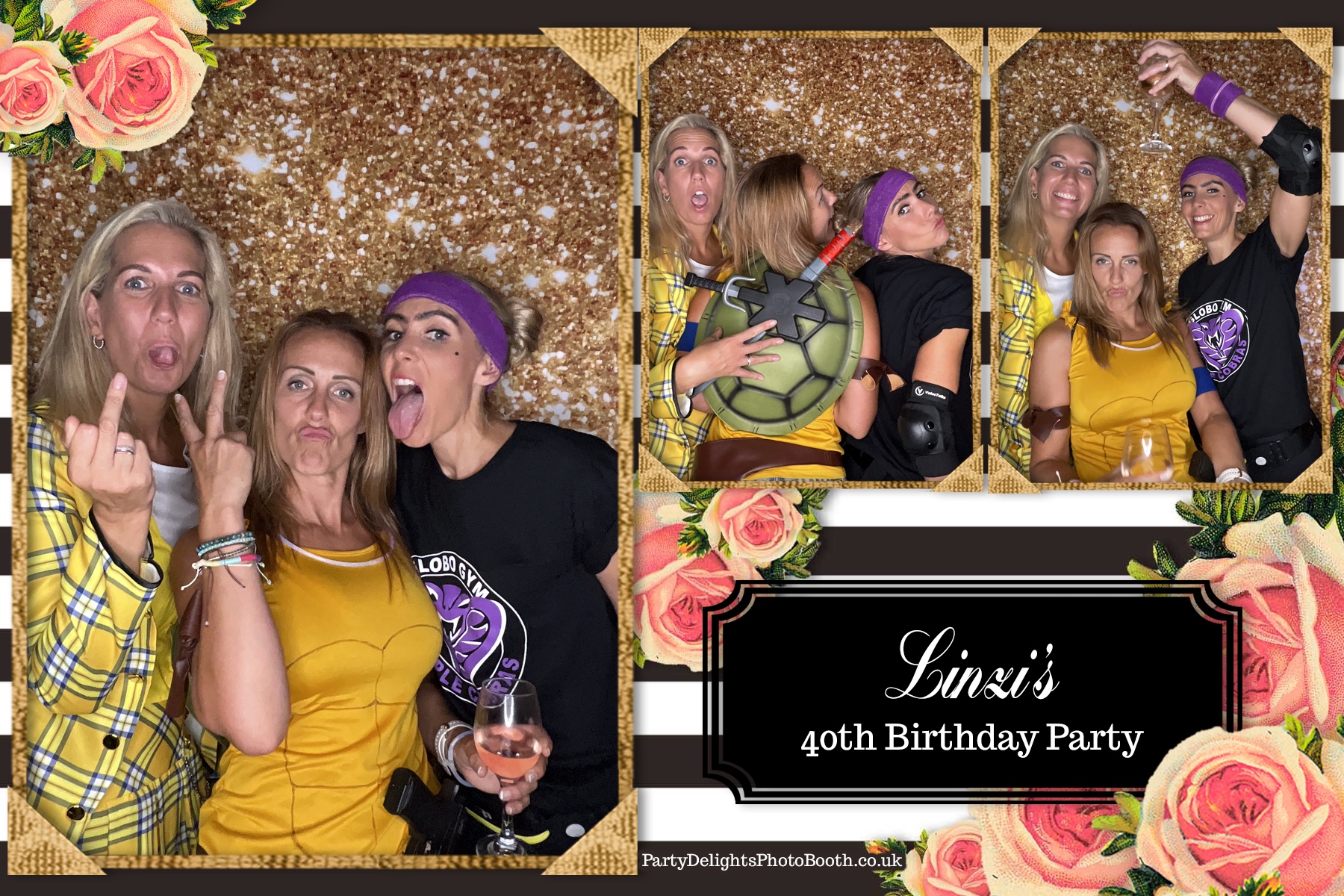 Linzis 40th birthday | View more photos from the event at gallery.partydelightsphotobooth.co.uk/u/PartyDelightsPhotoBooth/Linzis-40th-birthday
