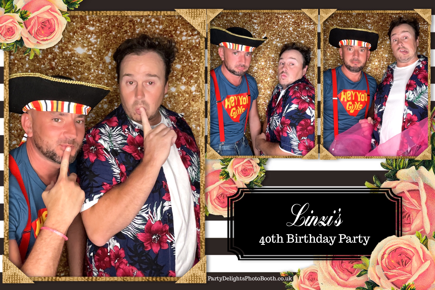 Linzis 40th birthday | View more photos from the event at gallery.partydelightsphotobooth.co.uk/u/PartyDelightsPhotoBooth/Linzis-40th-birthday