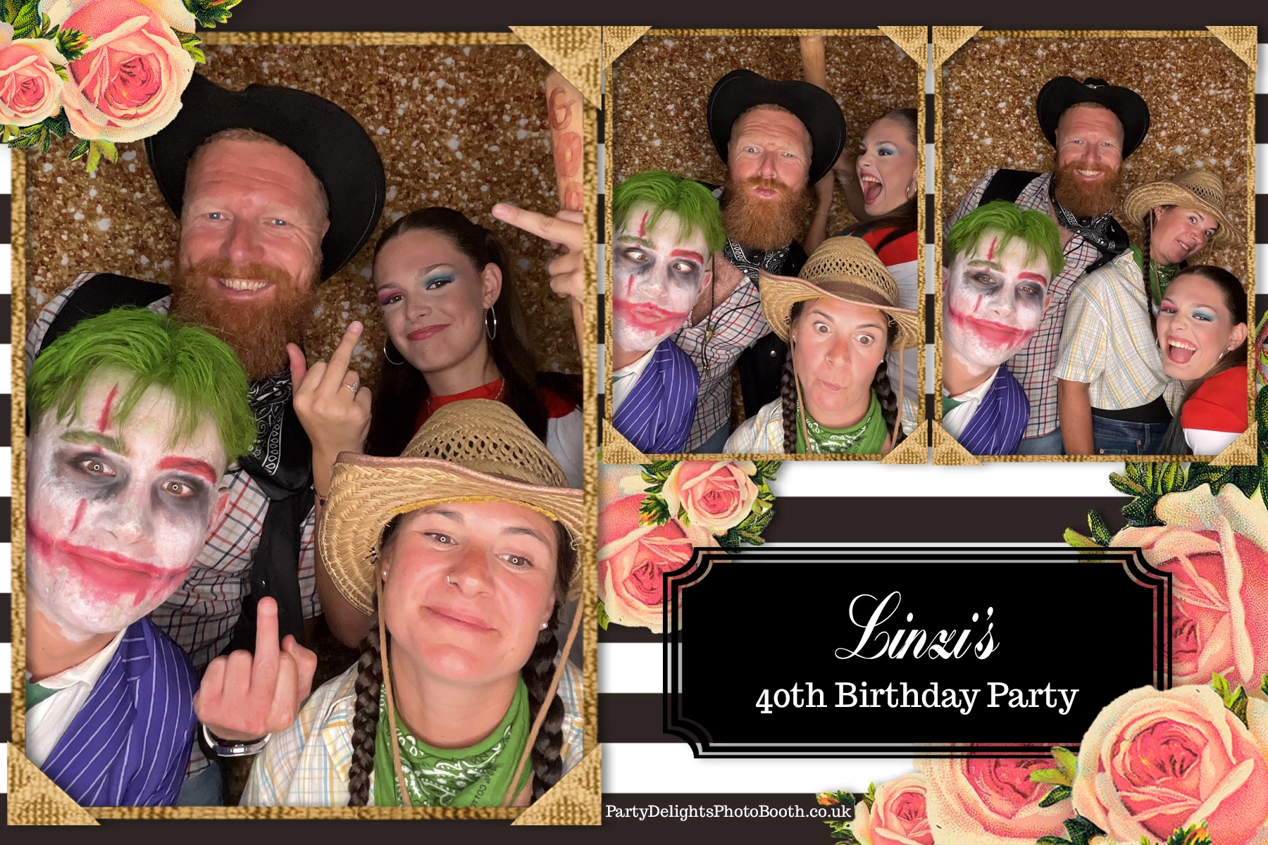 Linzis 40th birthday | View more photos from the event at gallery.partydelightsphotobooth.co.uk/u/PartyDelightsPhotoBooth/Linzis-40th-birthday