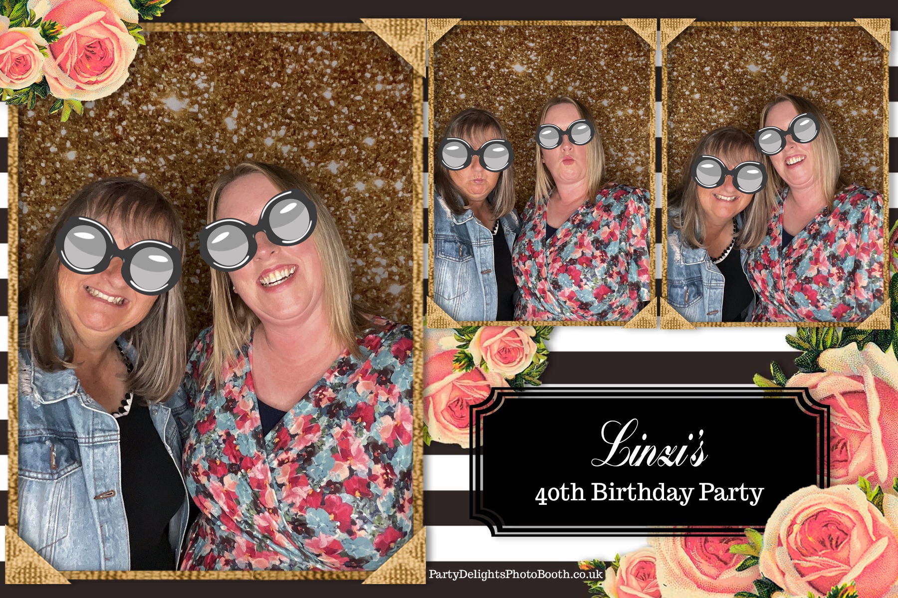 Linzis 40th birthday | View more photos from the event at gallery.partydelightsphotobooth.co.uk/u/PartyDelightsPhotoBooth/Linzis-40th-birthday