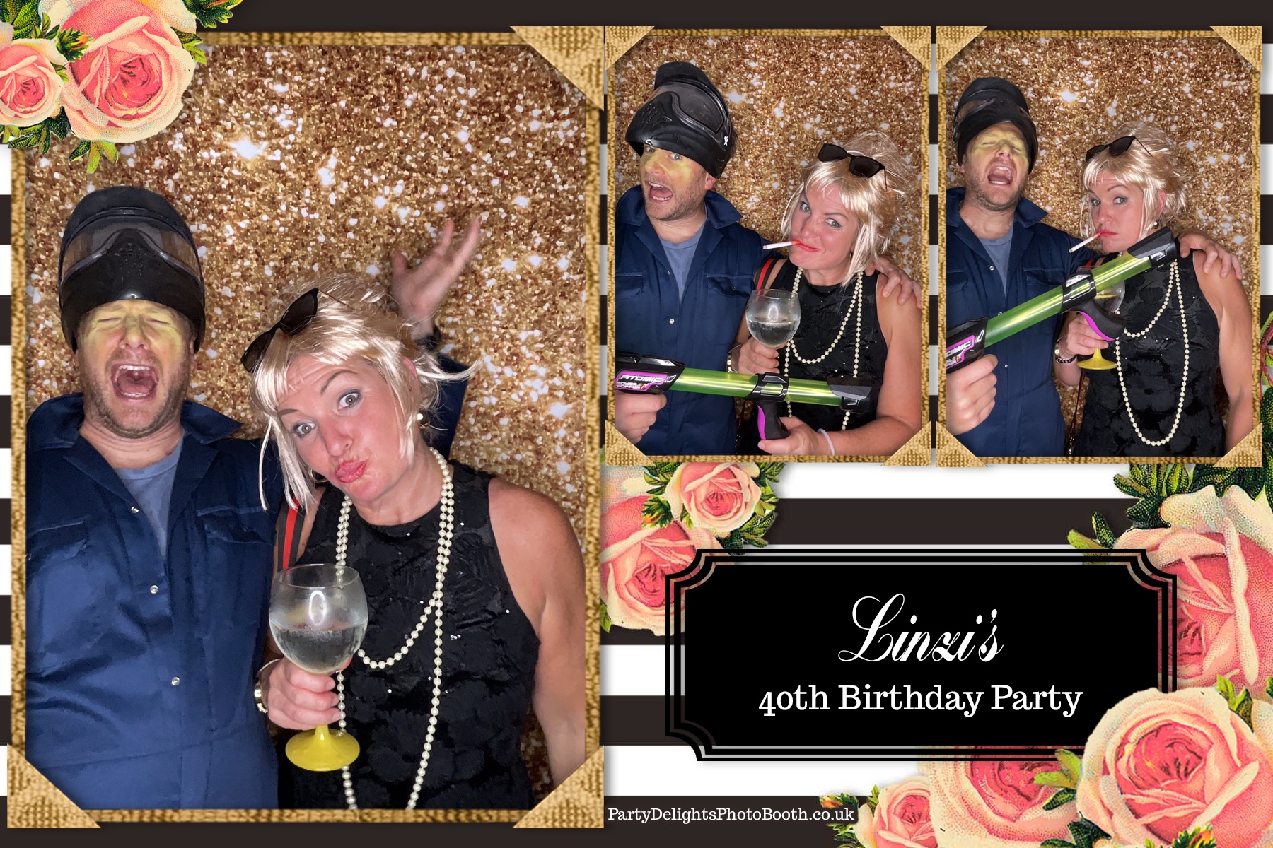 Linzis 40th birthday | View more photos from the event at gallery.partydelightsphotobooth.co.uk/u/PartyDelightsPhotoBooth/Linzis-40th-birthday