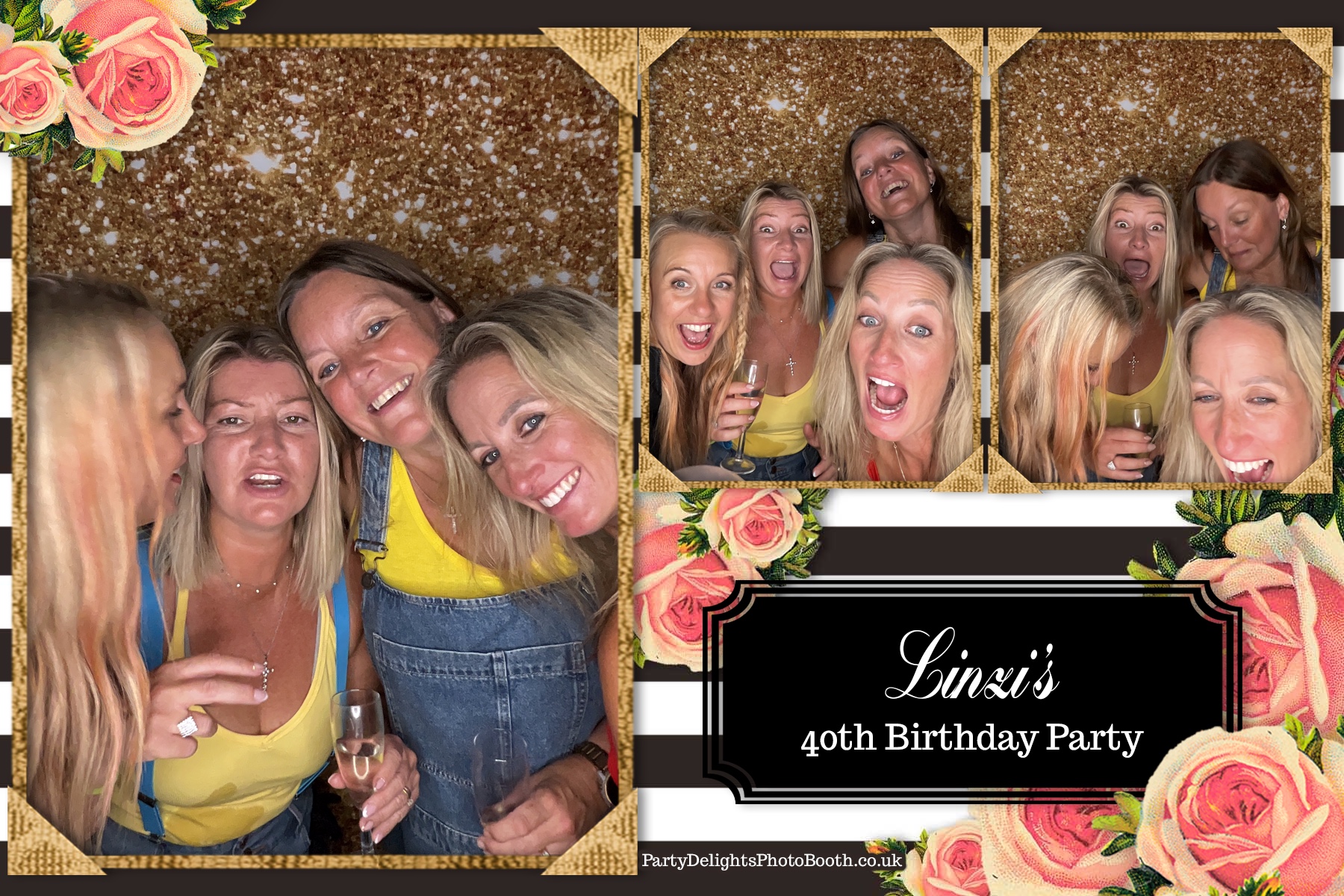 Linzis 40th birthday | View more photos from the event at gallery.partydelightsphotobooth.co.uk/u/PartyDelightsPhotoBooth/Linzis-40th-birthday