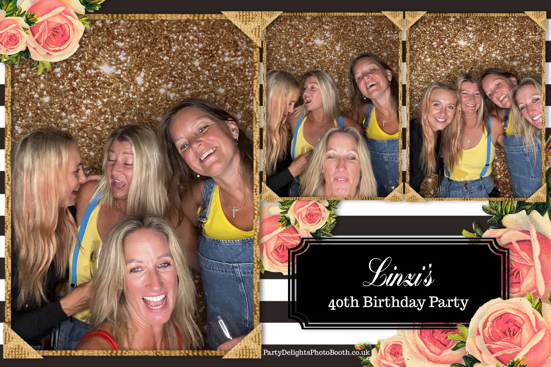 Linzis 40th birthday | View more photos from the event at gallery.partydelightsphotobooth.co.uk/u/PartyDelightsPhotoBooth/Linzis-40th-birthday
