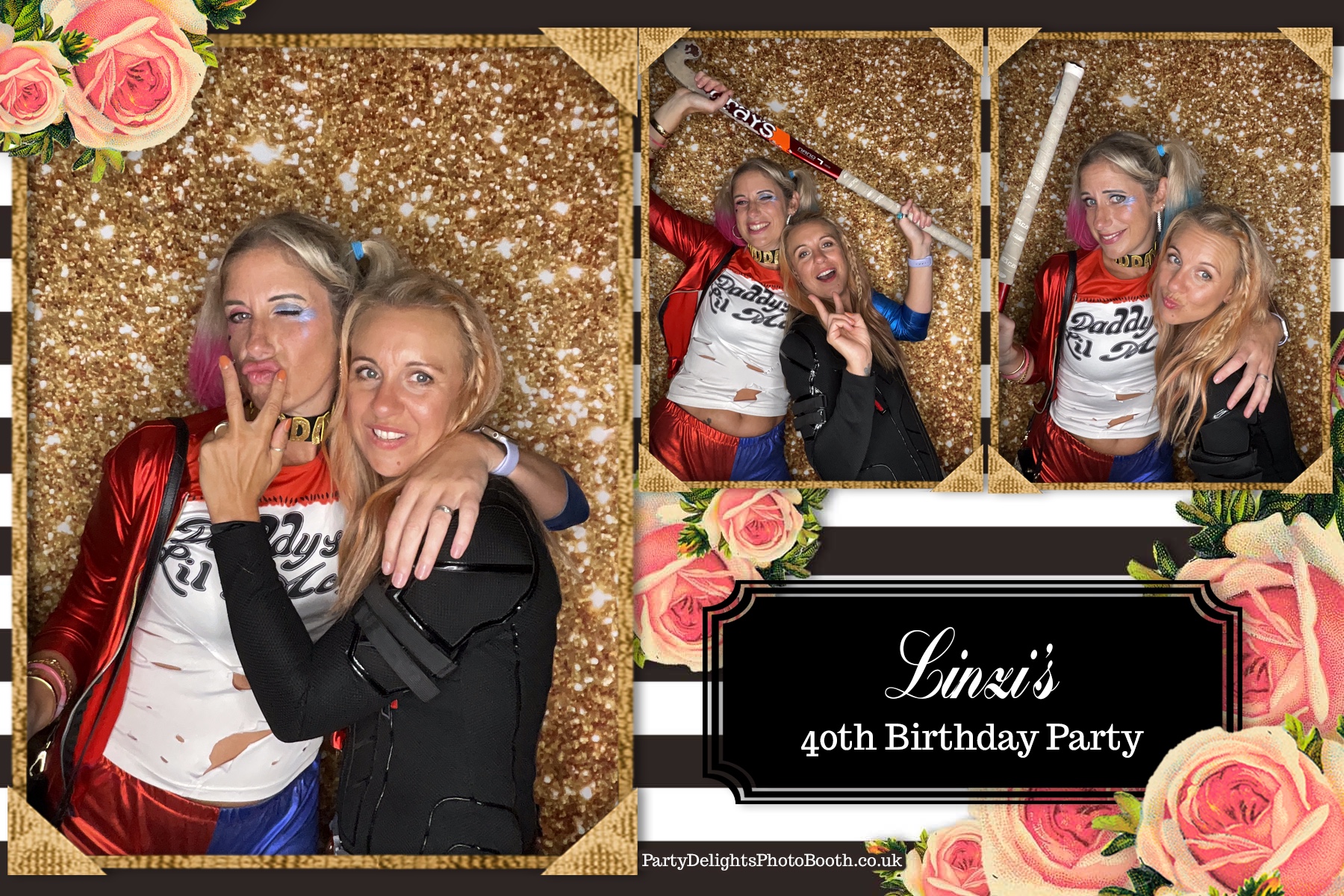 Linzis 40th birthday | View more photos from the event at gallery.partydelightsphotobooth.co.uk/u/PartyDelightsPhotoBooth/Linzis-40th-birthday