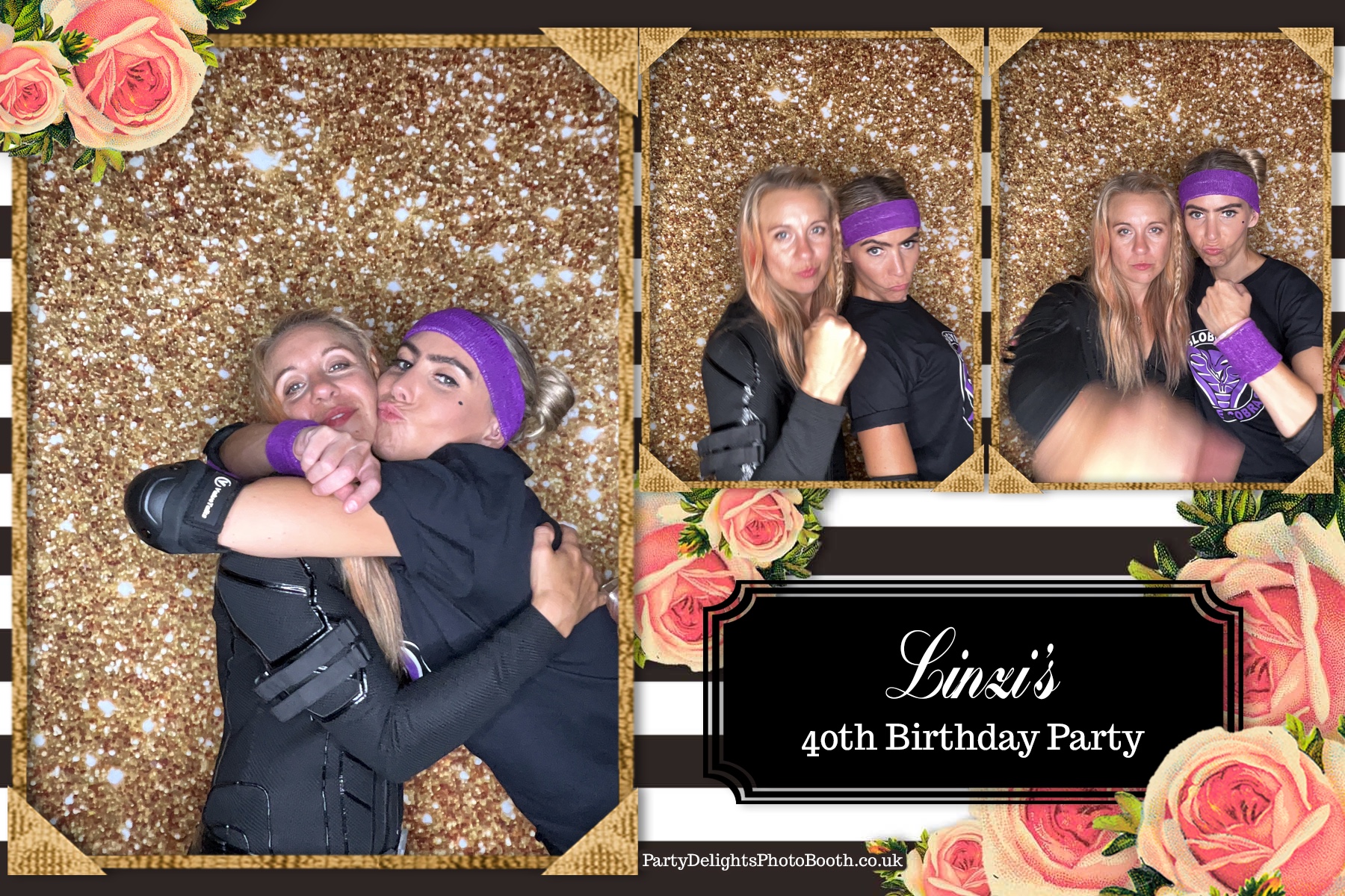 Linzis 40th birthday | View more photos from the event at gallery.partydelightsphotobooth.co.uk/u/PartyDelightsPhotoBooth/Linzis-40th-birthday