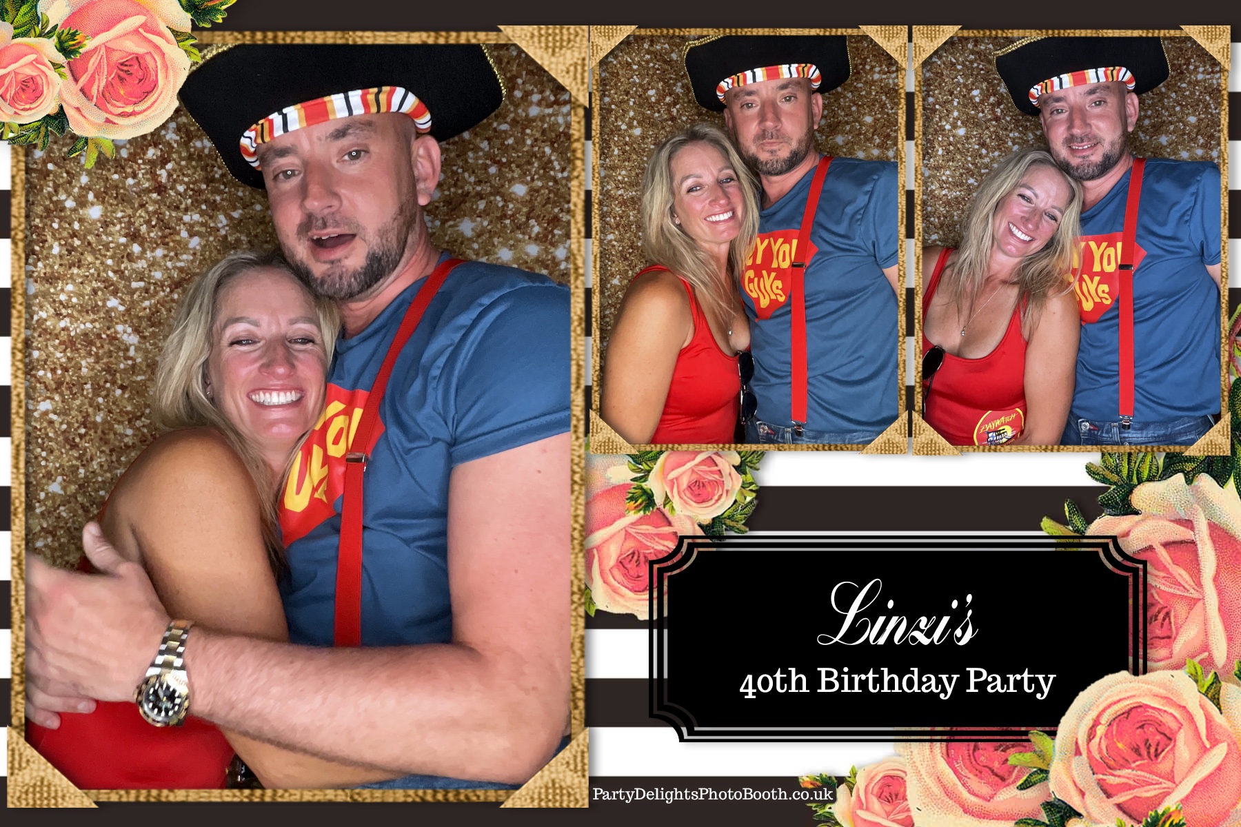 Linzis 40th birthday | View more photos from the event at gallery.partydelightsphotobooth.co.uk/u/PartyDelightsPhotoBooth/Linzis-40th-birthday