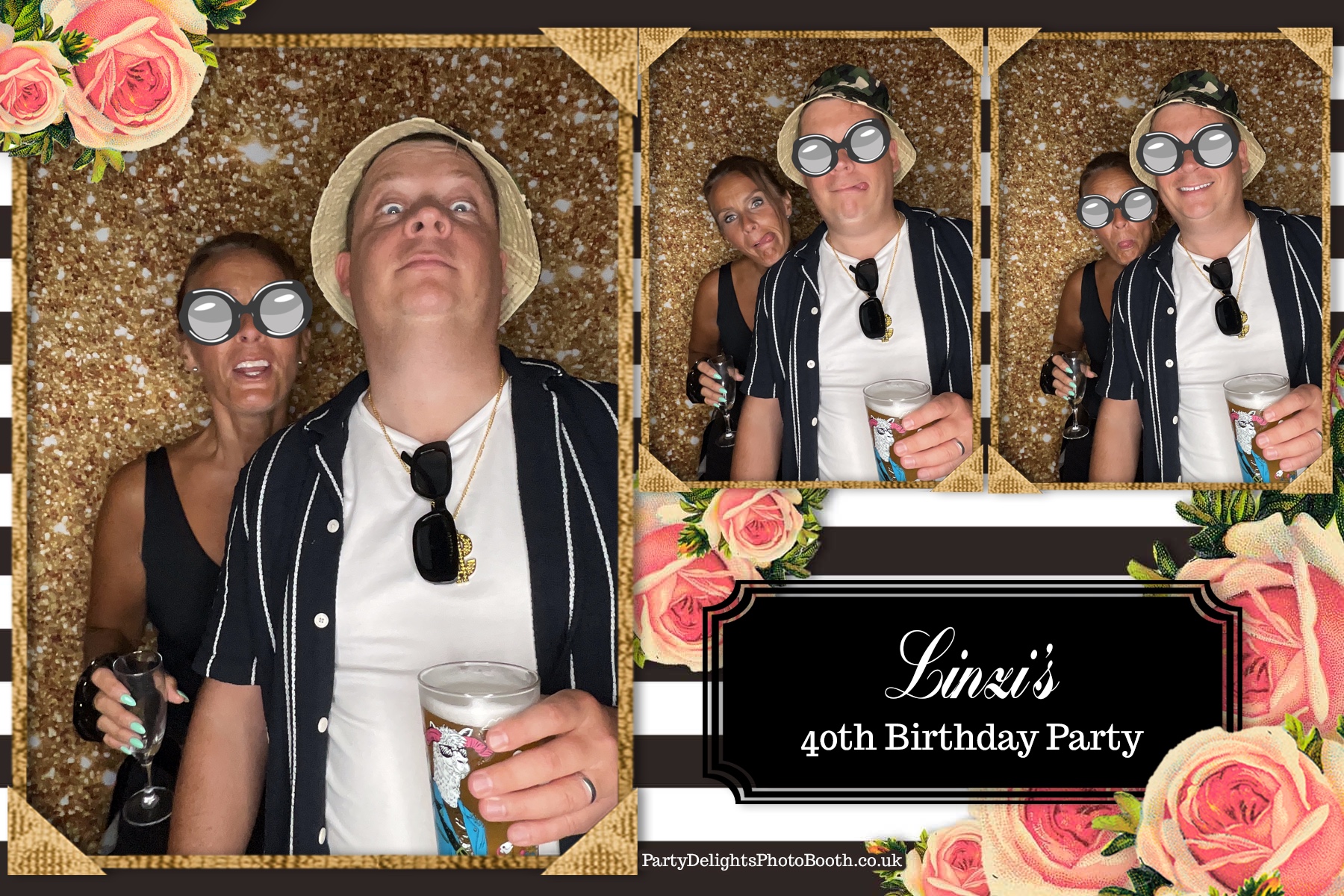 Linzis 40th birthday | View more photos from the event at gallery.partydelightsphotobooth.co.uk/u/PartyDelightsPhotoBooth/Linzis-40th-birthday