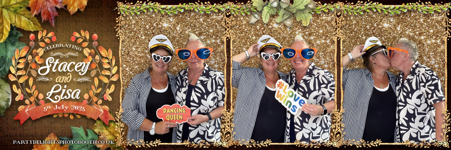 Lisa and Stacey’s Civil Wedding | View more photos from the event at gallery.partydelightsphotobooth.co.uk/u/PartyDelightsPhotoBooth/Lisa-and-Stacey’s-Civil-Wedding