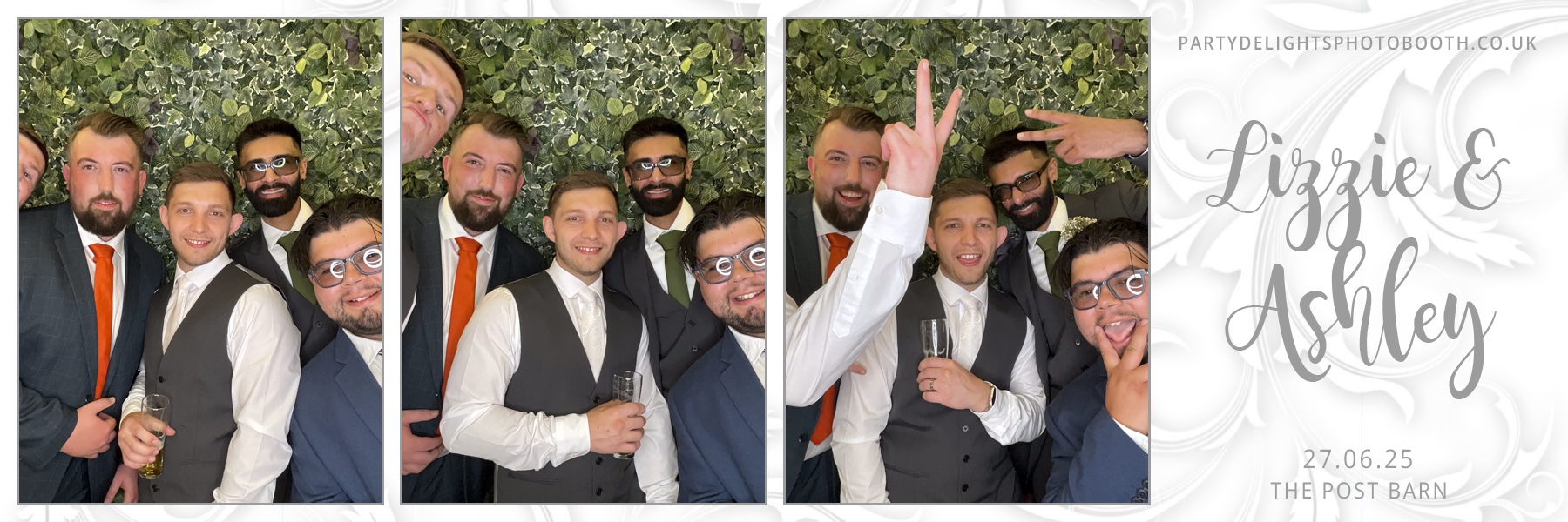Lizzie and Ashley's Wedding | View more photos from the event at gallery.partydelightsphotobooth.co.uk/u/PartyDelightsPhotoBooth/Lizzie-and-Ashleys-Wedding