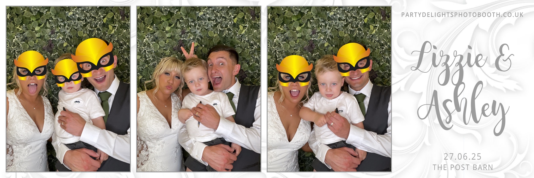 Lizzie and Ashley's Wedding | View more photos from the event at gallery.partydelightsphotobooth.co.uk/u/PartyDelightsPhotoBooth/Lizzie-and-Ashleys-Wedding