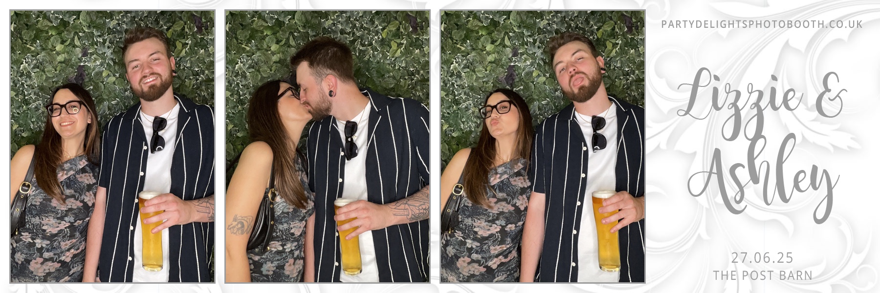 Lizzie and Ashley's Wedding | View more photos from the event at gallery.partydelightsphotobooth.co.uk/u/PartyDelightsPhotoBooth/Lizzie-and-Ashleys-Wedding