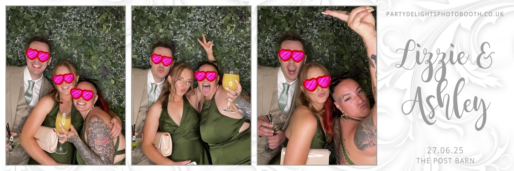 Lizzie and Ashley's Wedding | View more photos from the event at gallery.partydelightsphotobooth.co.uk/u/PartyDelightsPhotoBooth/Lizzie-and-Ashleys-Wedding
