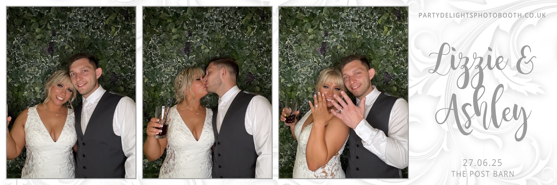 Lizzie and Ashley's Wedding | View more photos from the event at gallery.partydelightsphotobooth.co.uk/u/PartyDelightsPhotoBooth/Lizzie-and-Ashleys-Wedding