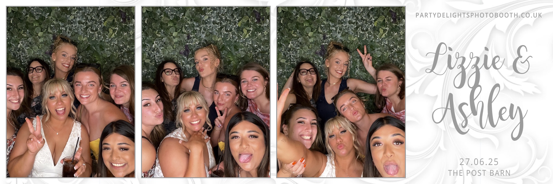 Lizzie and Ashley's Wedding | View more photos from the event at gallery.partydelightsphotobooth.co.uk/u/PartyDelightsPhotoBooth/Lizzie-and-Ashleys-Wedding