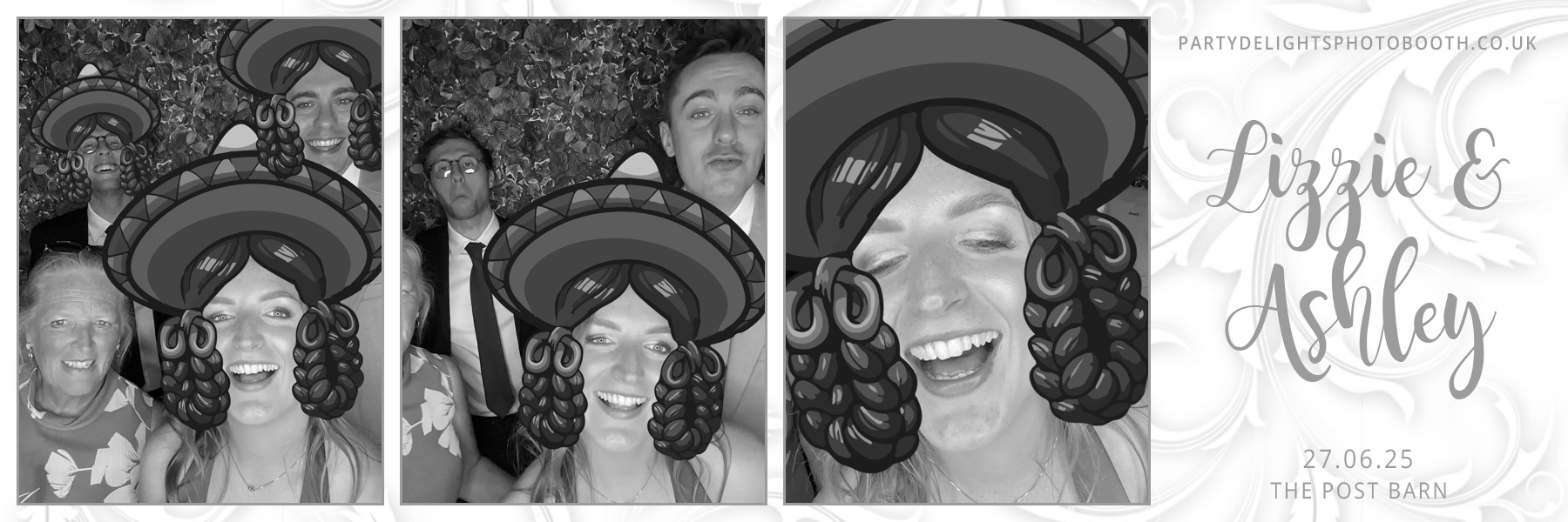 Lizzie and Ashley's Wedding | View more photos from the event at gallery.partydelightsphotobooth.co.uk/u/PartyDelightsPhotoBooth/Lizzie-and-Ashleys-Wedding