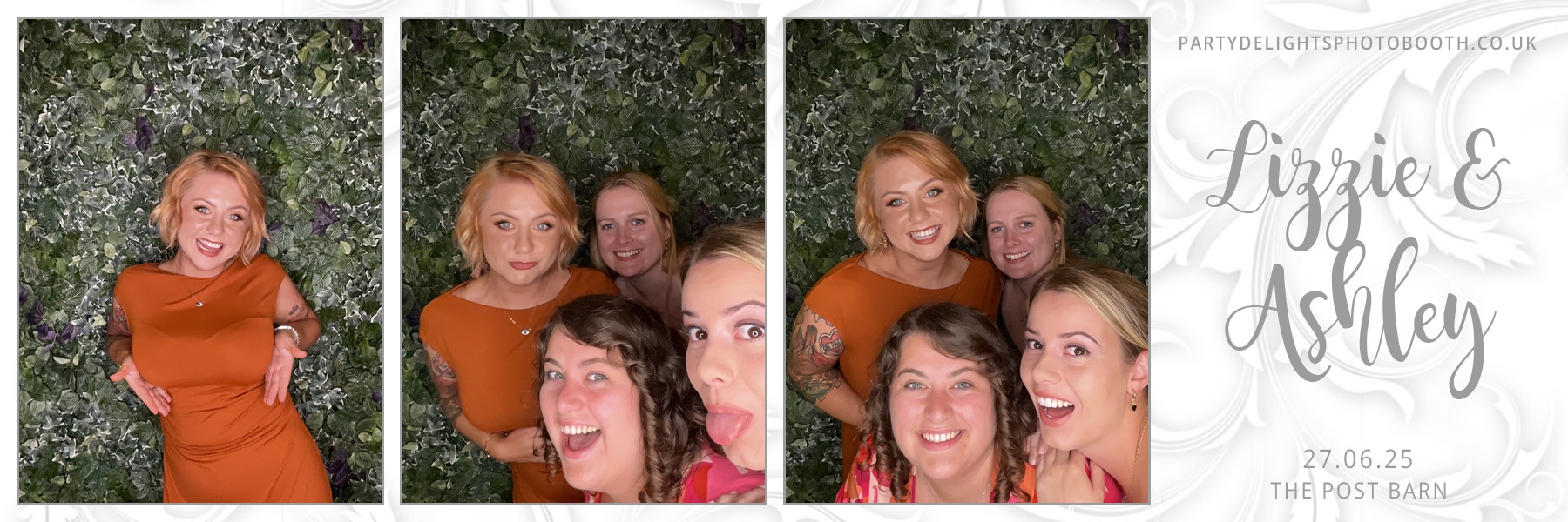 Lizzie and Ashley's Wedding | View more photos from the event at gallery.partydelightsphotobooth.co.uk/u/PartyDelightsPhotoBooth/Lizzie-and-Ashleys-Wedding