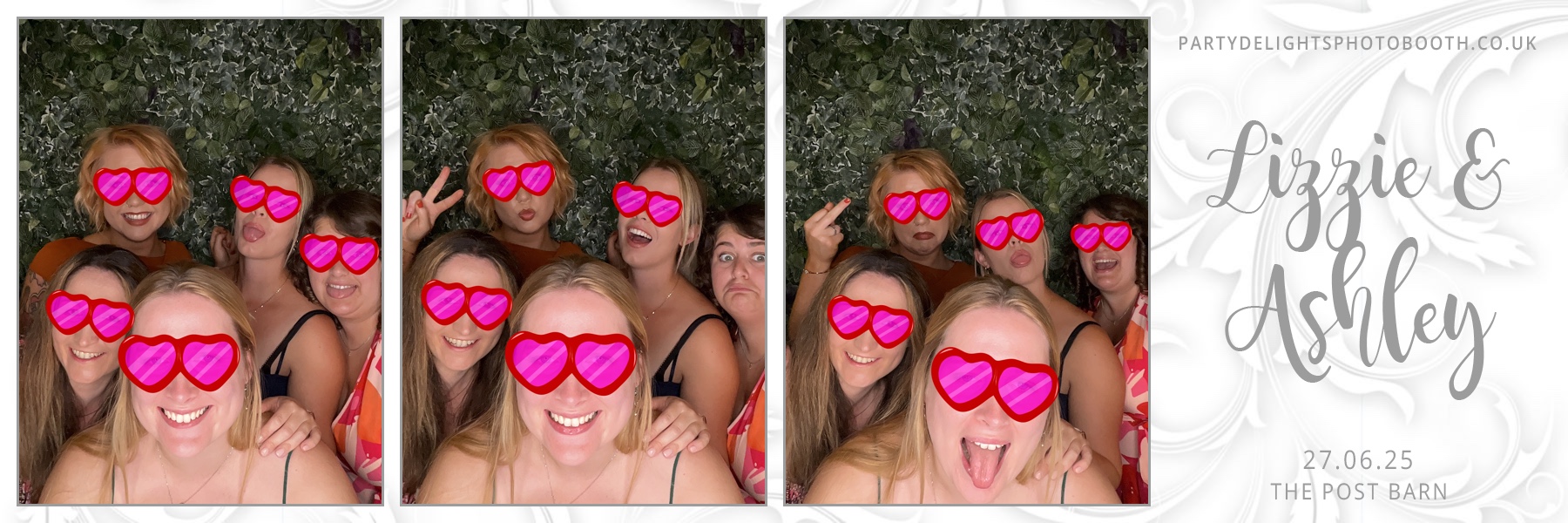 Lizzie and Ashley's Wedding | View more photos from the event at gallery.partydelightsphotobooth.co.uk/u/PartyDelightsPhotoBooth/Lizzie-and-Ashleys-Wedding