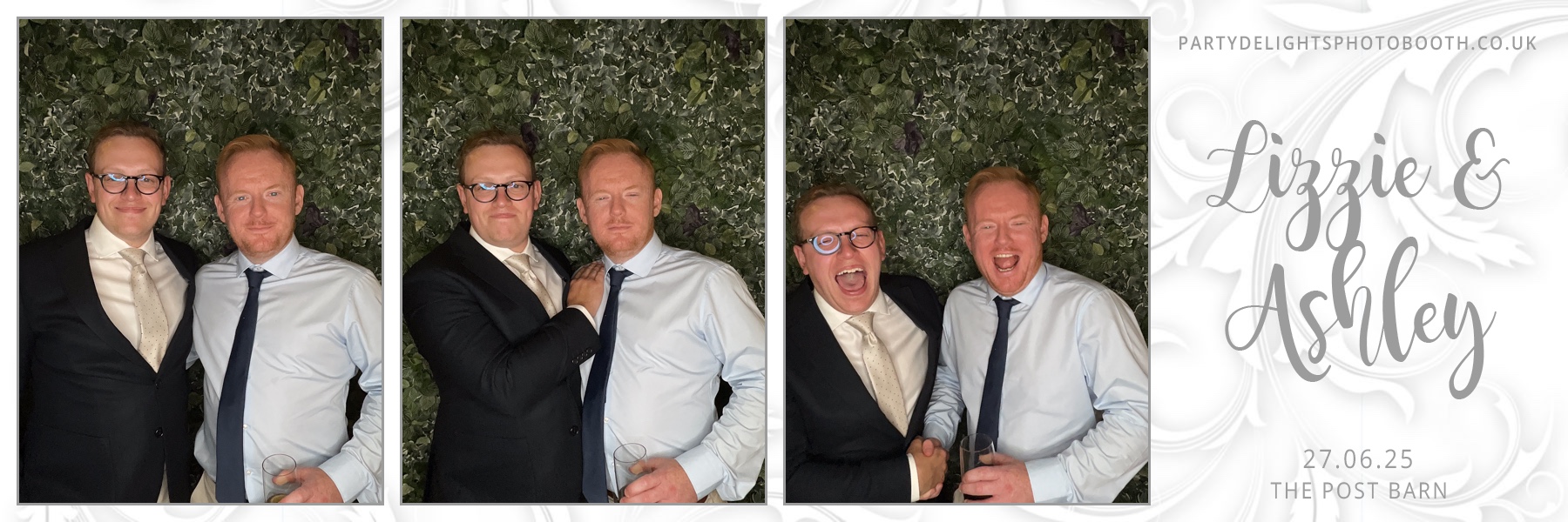 Lizzie and Ashley's Wedding | View more photos from the event at gallery.partydelightsphotobooth.co.uk/u/PartyDelightsPhotoBooth/Lizzie-and-Ashleys-Wedding