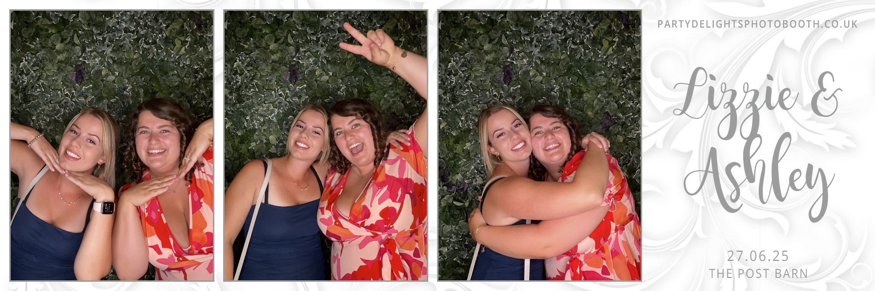 Lizzie and Ashley's Wedding | View more photos from the event at gallery.partydelightsphotobooth.co.uk/u/PartyDelightsPhotoBooth/Lizzie-and-Ashleys-Wedding