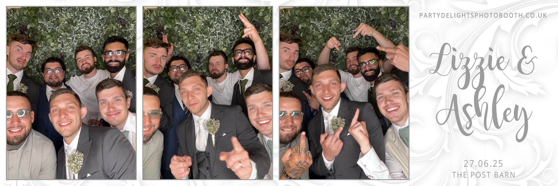 Lizzie and Ashley's Wedding | View more photos from the event at gallery.partydelightsphotobooth.co.uk/u/PartyDelightsPhotoBooth/Lizzie-and-Ashleys-Wedding