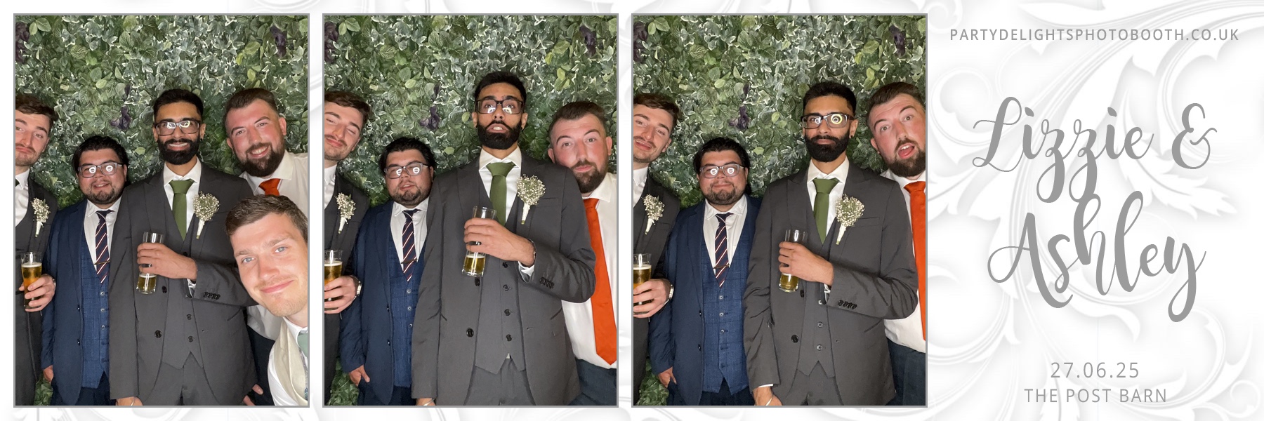 Lizzie and Ashley's Wedding | View more photos from the event at gallery.partydelightsphotobooth.co.uk/u/PartyDelightsPhotoBooth/Lizzie-and-Ashleys-Wedding