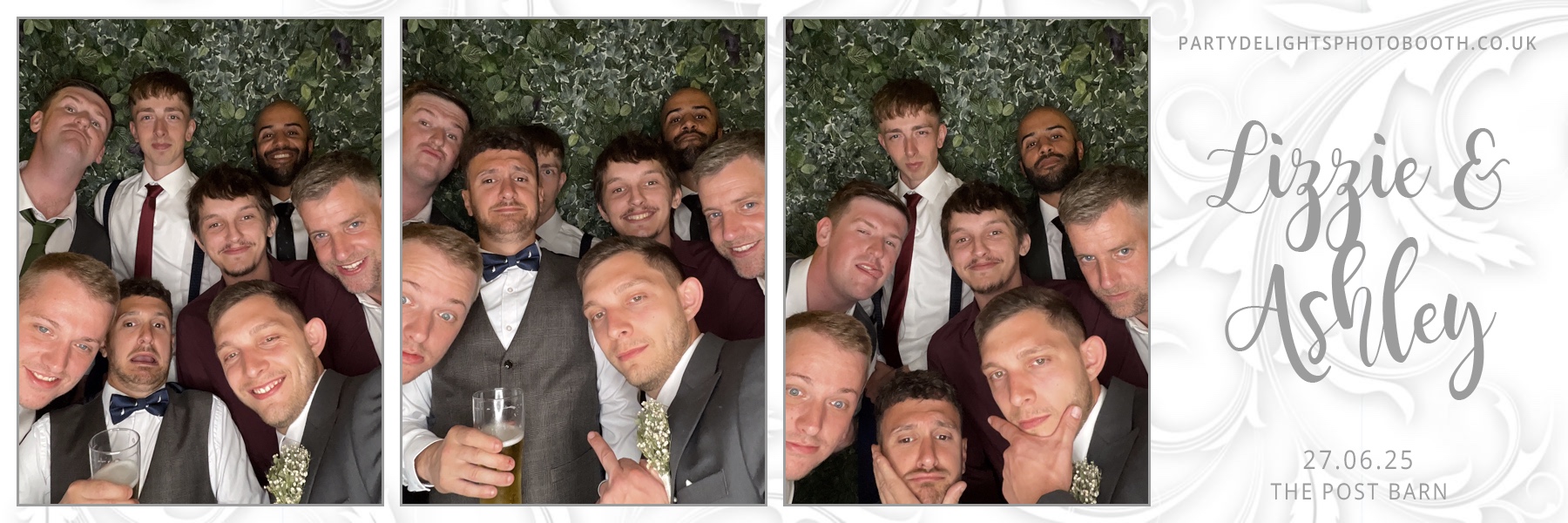 Lizzie and Ashley's Wedding | View more photos from the event at gallery.partydelightsphotobooth.co.uk/u/PartyDelightsPhotoBooth/Lizzie-and-Ashleys-Wedding
