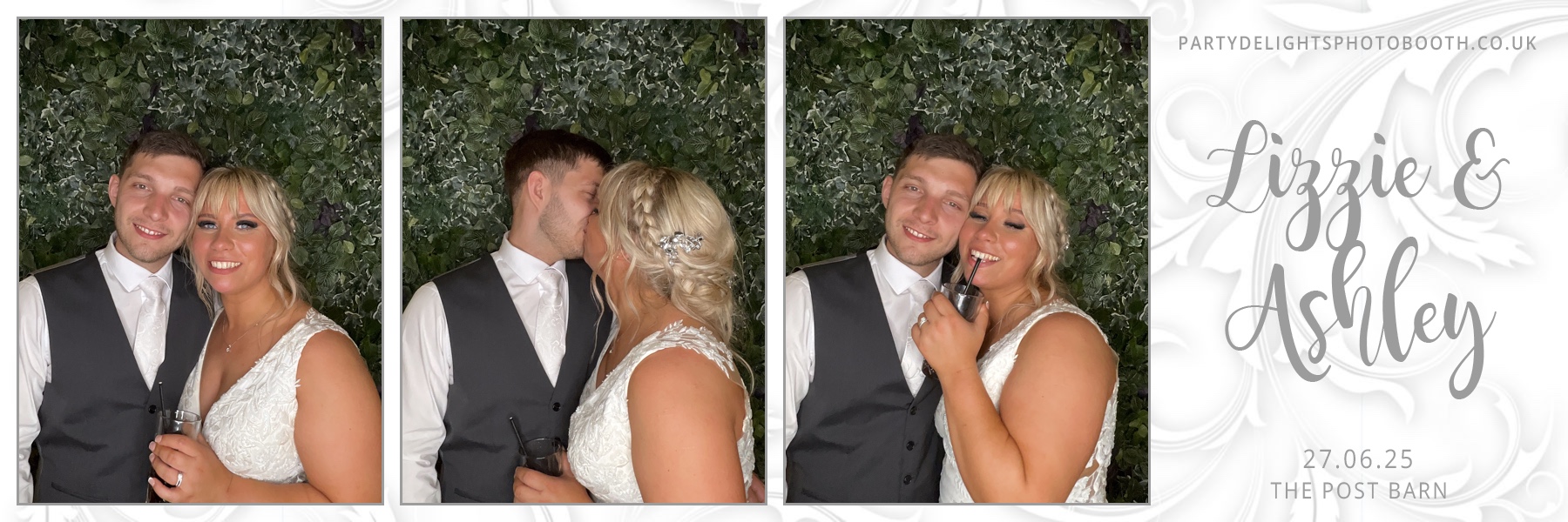 Lizzie and Ashley's Wedding | View more photos from the event at gallery.partydelightsphotobooth.co.uk/u/PartyDelightsPhotoBooth/Lizzie-and-Ashleys-Wedding