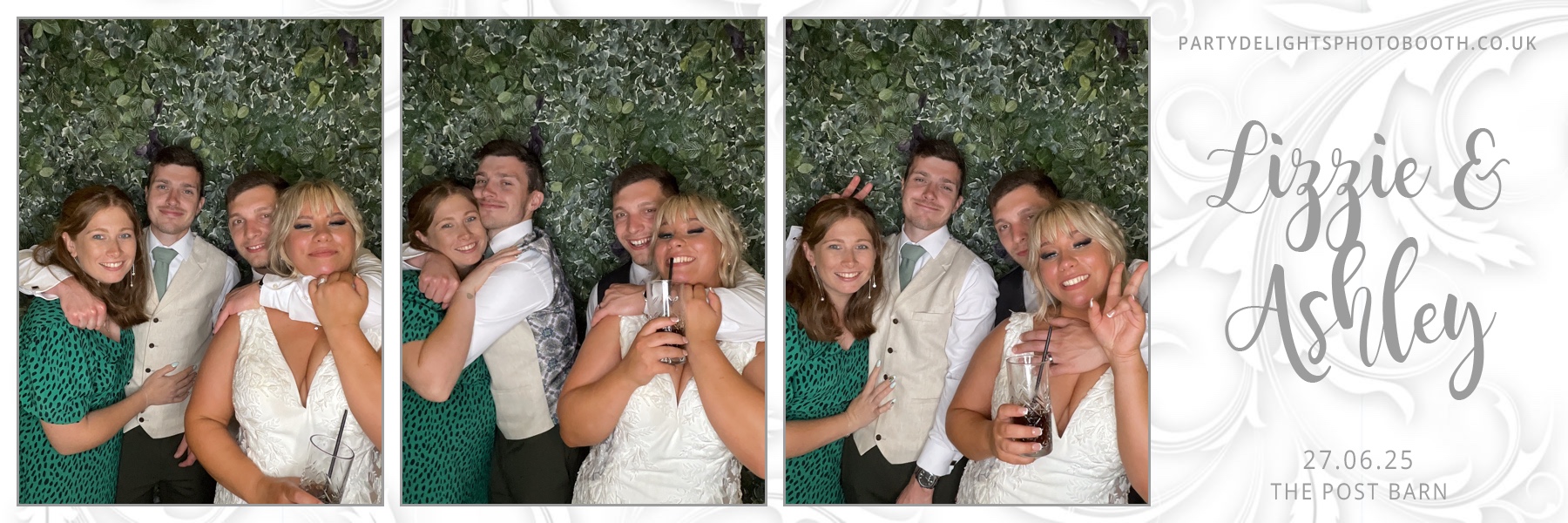 Lizzie and Ashley's Wedding | View more photos from the event at gallery.partydelightsphotobooth.co.uk/u/PartyDelightsPhotoBooth/Lizzie-and-Ashleys-Wedding