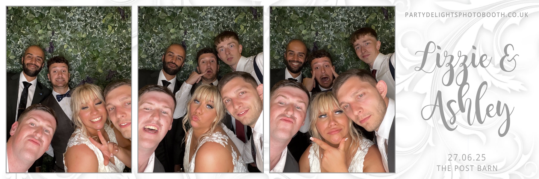 Lizzie and Ashley's Wedding | View more photos from the event at gallery.partydelightsphotobooth.co.uk/u/PartyDelightsPhotoBooth/Lizzie-and-Ashleys-Wedding