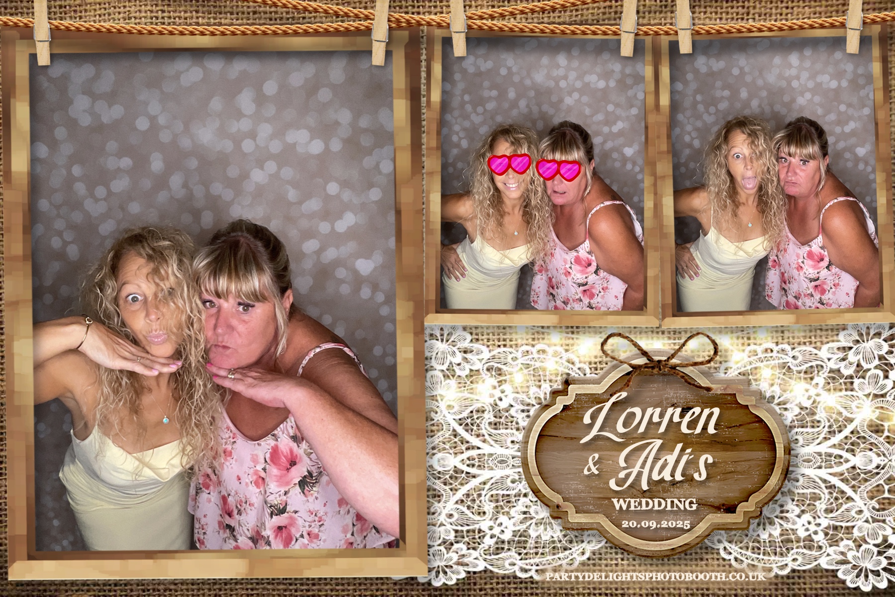 Lorren & Adi’s wedding | View more photos from the event at gallery.partydelightsphotobooth.co.uk/u/PartyDelightsPhotoBooth/Lorren-Adi’s-wedding