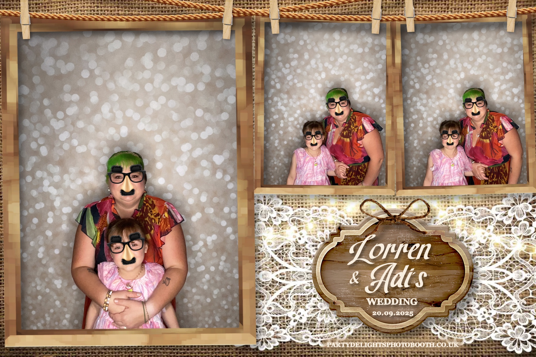 Lorren & Adi’s wedding | View more photos from the event at gallery.partydelightsphotobooth.co.uk/u/PartyDelightsPhotoBooth/Lorren-Adi’s-wedding