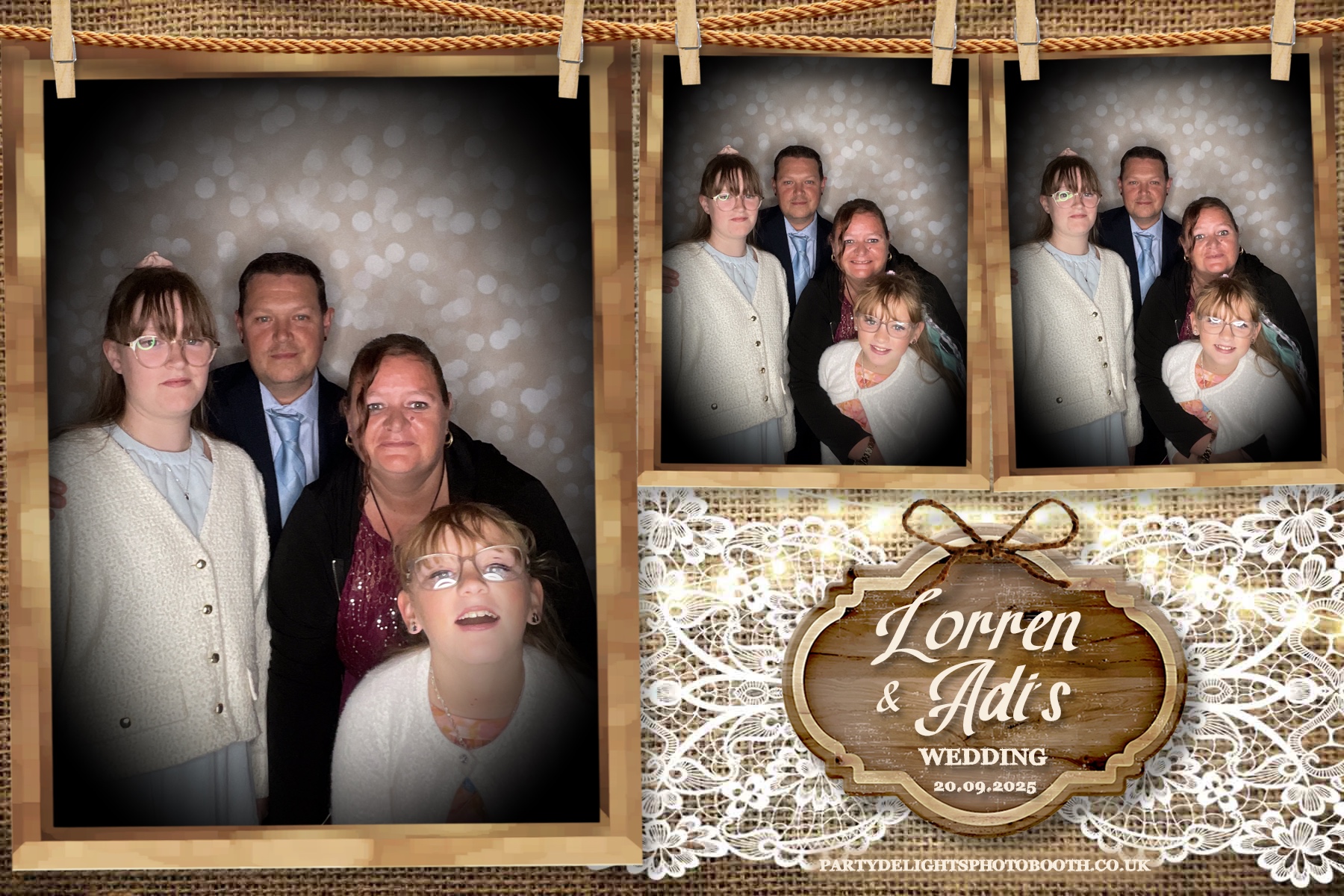 Lorren & Adi’s wedding | View more photos from the event at gallery.partydelightsphotobooth.co.uk/u/PartyDelightsPhotoBooth/Lorren-Adi’s-wedding