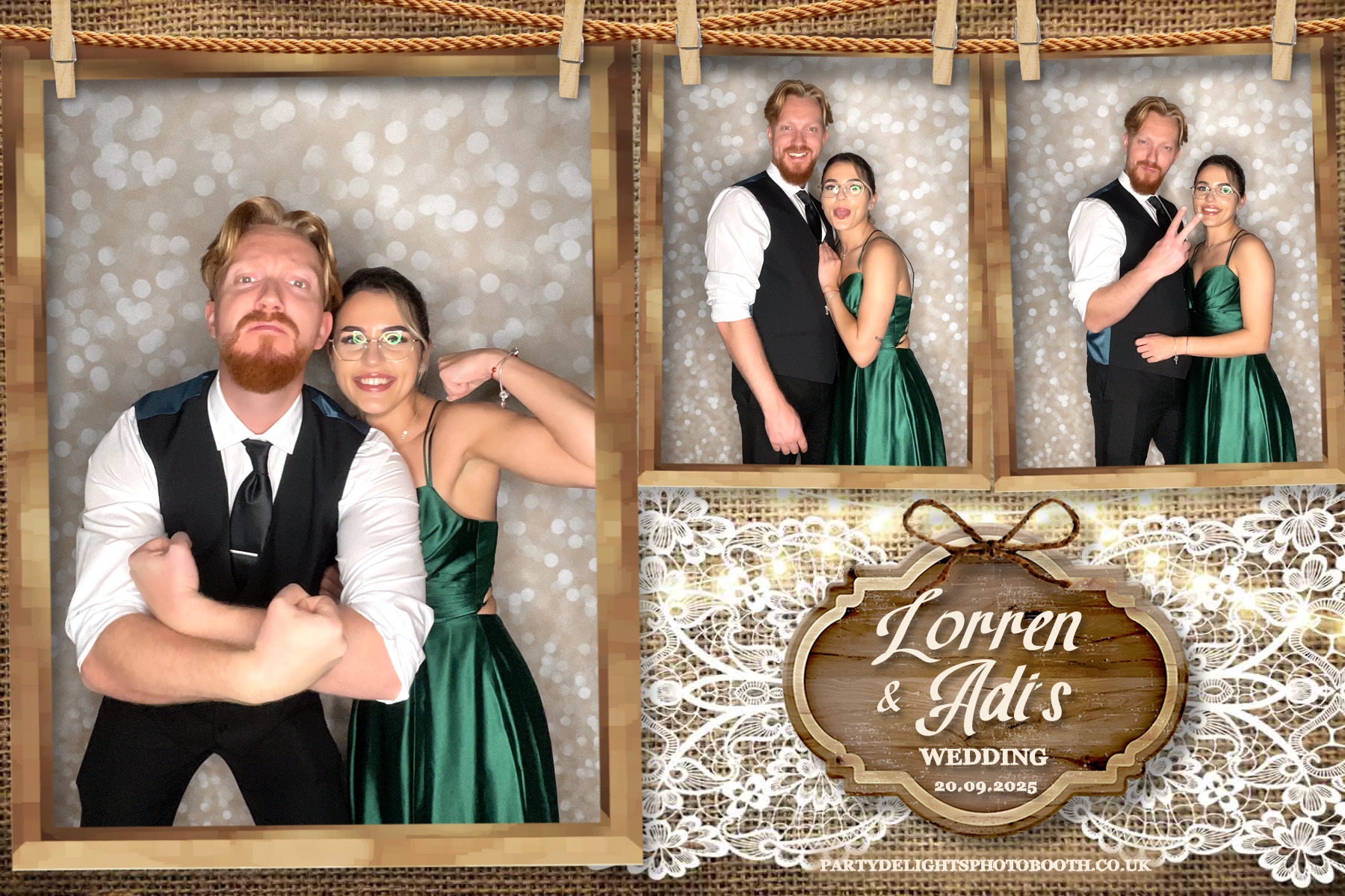 Lorren & Adi’s wedding | View more photos from the event at gallery.partydelightsphotobooth.co.uk/u/PartyDelightsPhotoBooth/Lorren-Adi’s-wedding
