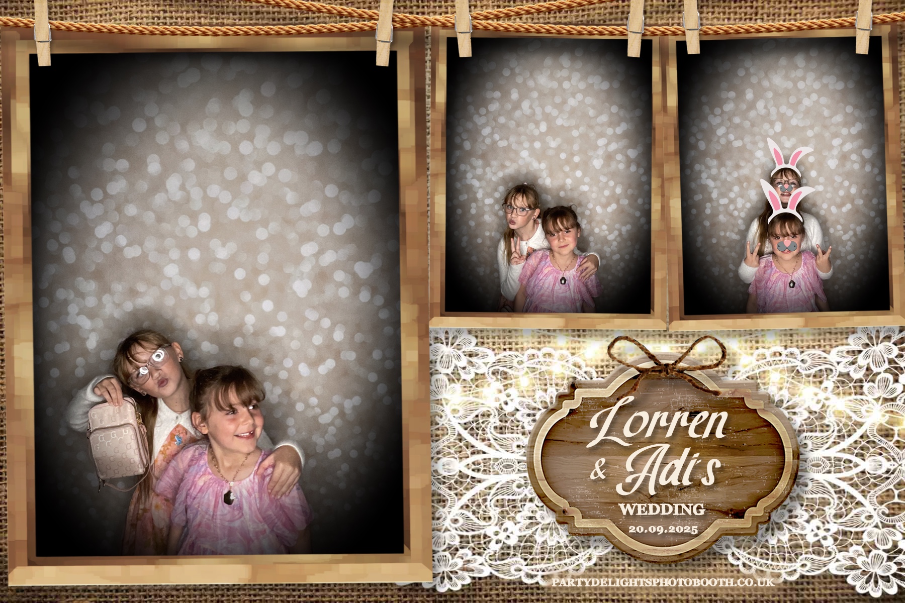 Lorren & Adi’s wedding | View more photos from the event at gallery.partydelightsphotobooth.co.uk/u/PartyDelightsPhotoBooth/Lorren-Adi’s-wedding