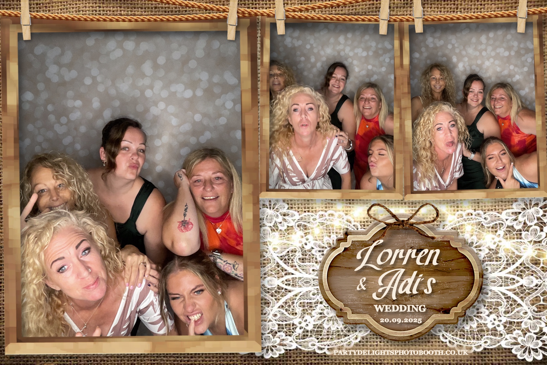 Lorren & Adi’s wedding | View more photos from the event at gallery.partydelightsphotobooth.co.uk/u/PartyDelightsPhotoBooth/Lorren-Adi’s-wedding