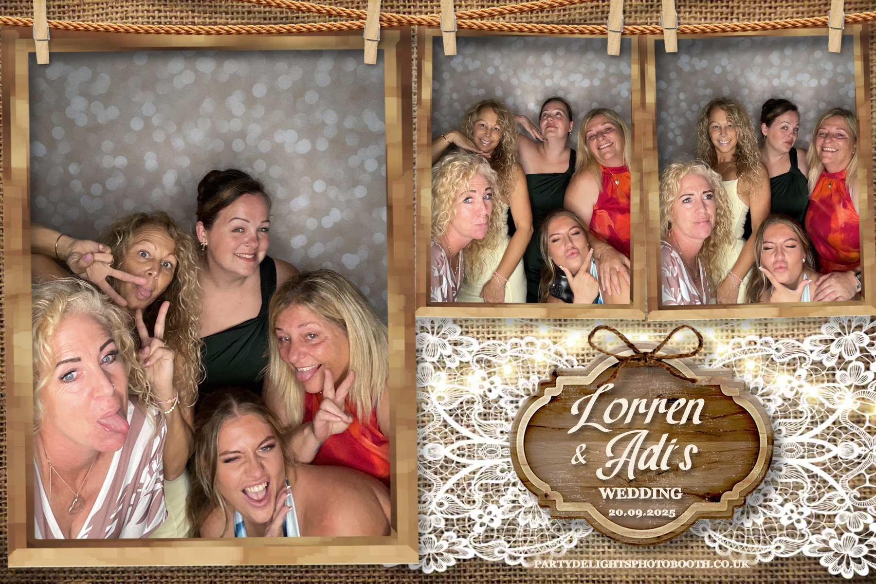 Lorren & Adi’s wedding | View more photos from the event at gallery.partydelightsphotobooth.co.uk/u/PartyDelightsPhotoBooth/Lorren-Adi’s-wedding