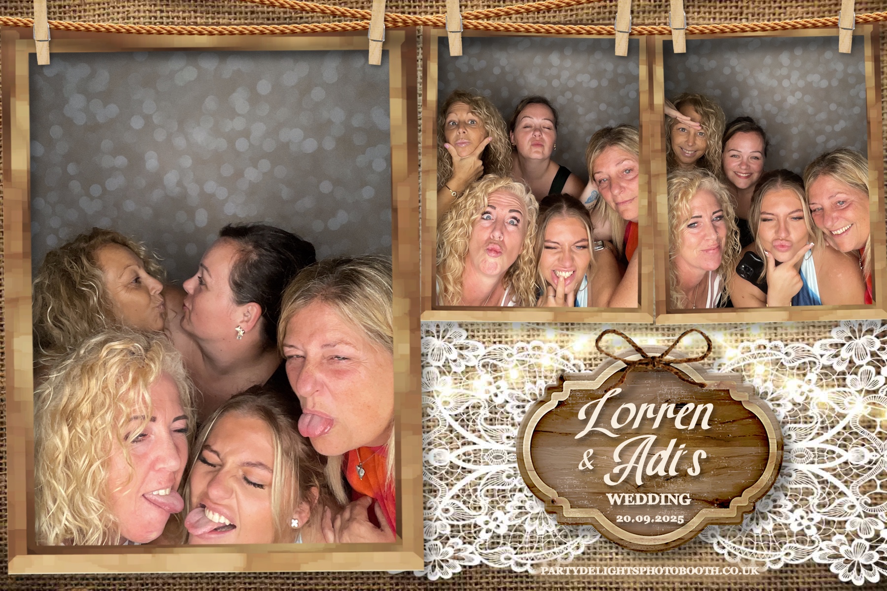 Lorren & Adi’s wedding | View more photos from the event at gallery.partydelightsphotobooth.co.uk/u/PartyDelightsPhotoBooth/Lorren-Adi’s-wedding