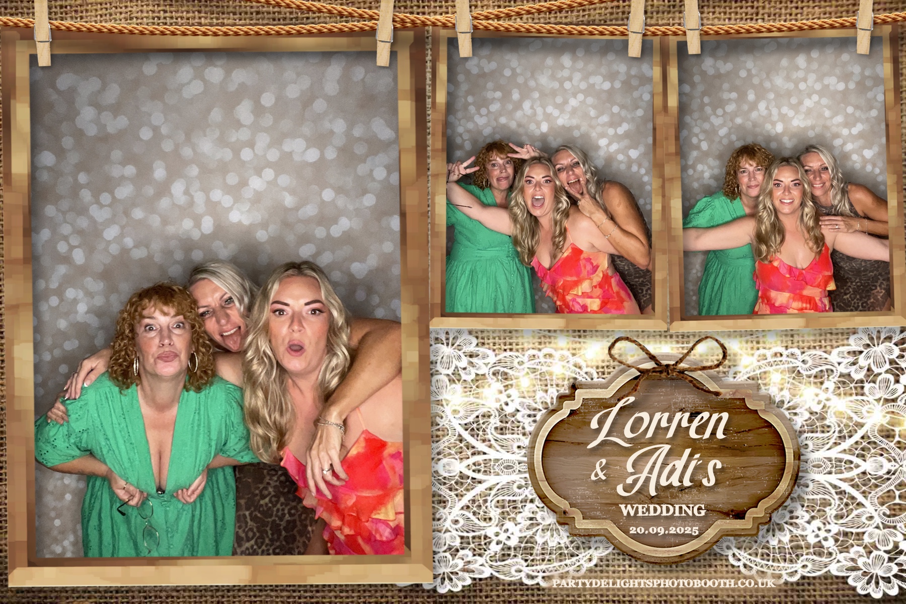 Lorren & Adi’s wedding | View more photos from the event at gallery.partydelightsphotobooth.co.uk/u/PartyDelightsPhotoBooth/Lorren-Adi’s-wedding